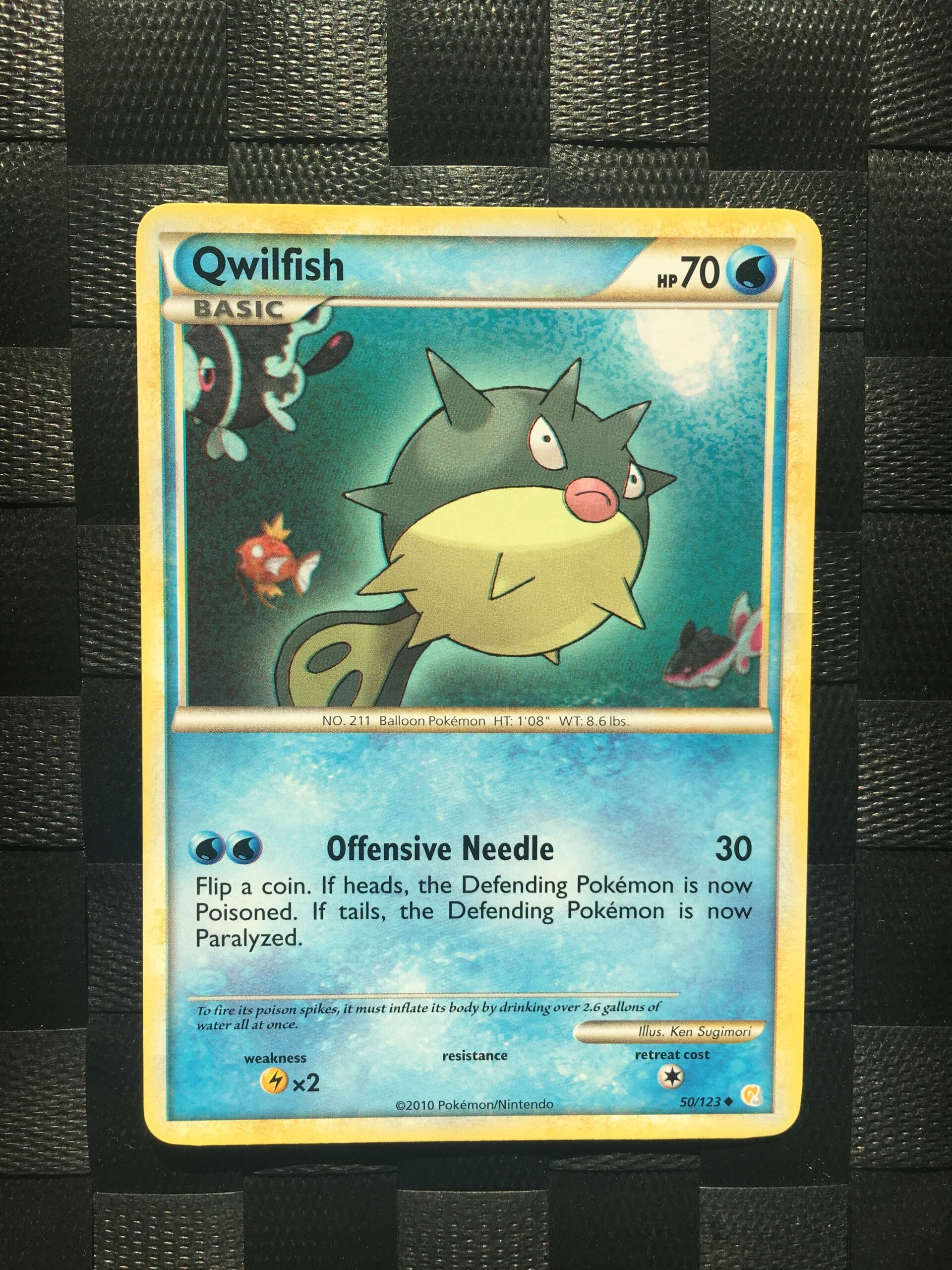 Qwilfish Uncommon Heart Gold Soul Silver Qwilfish Uncommon Heart Gold Soul Silver