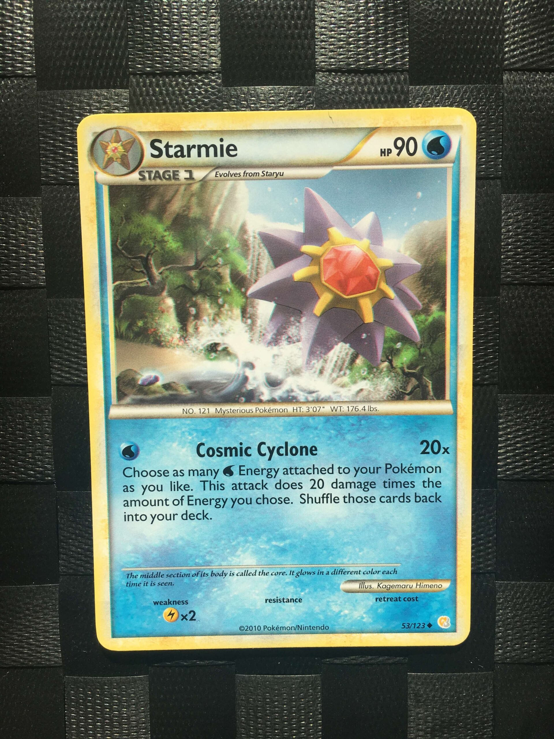 Starmie Uncommon Heart Gold Soul Silver Starmie Uncommon Heart Gold Soul Silver