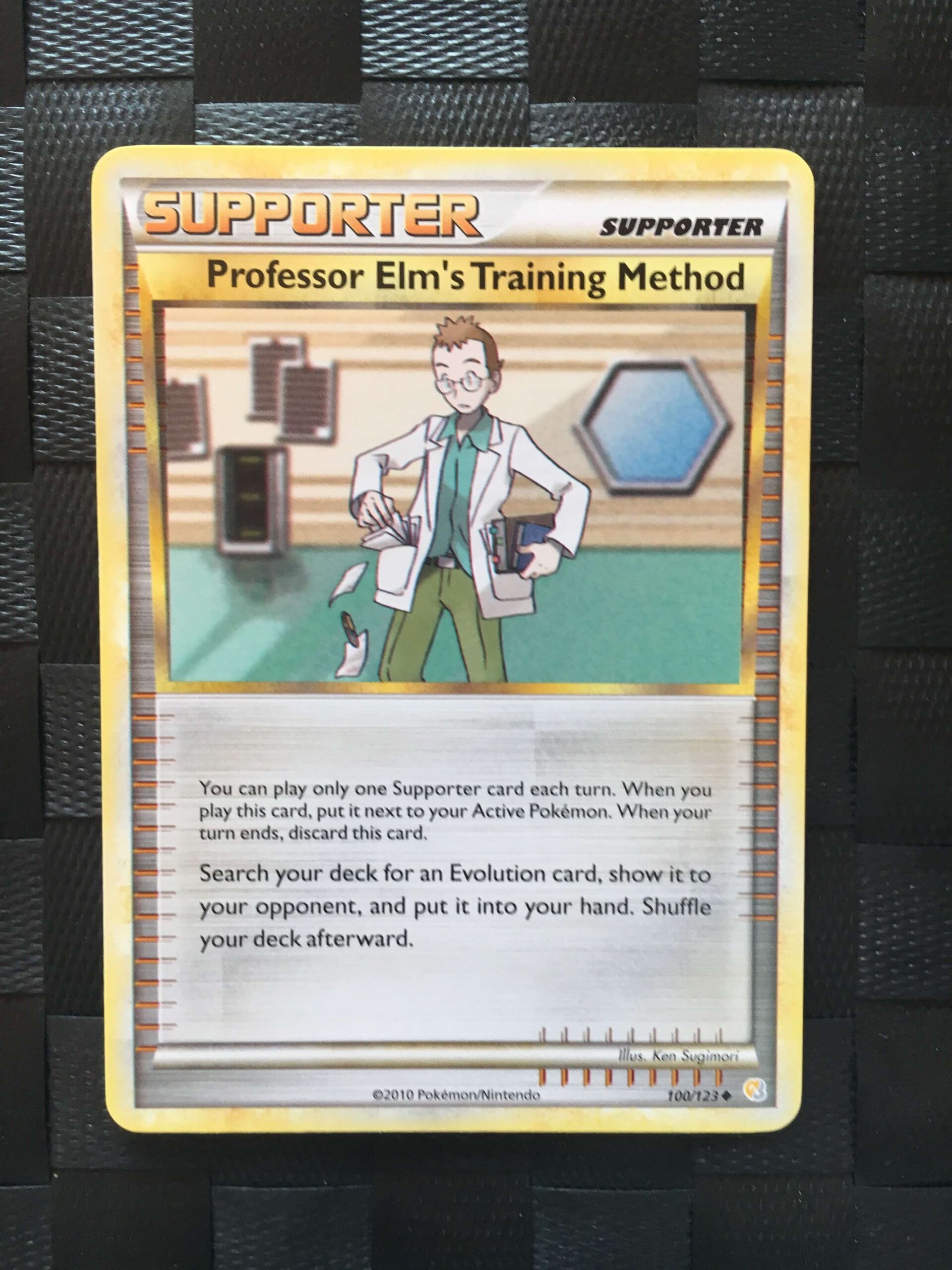 Professor Elm's Training Method Uncommon Trainer Heart Gold Soul Silver