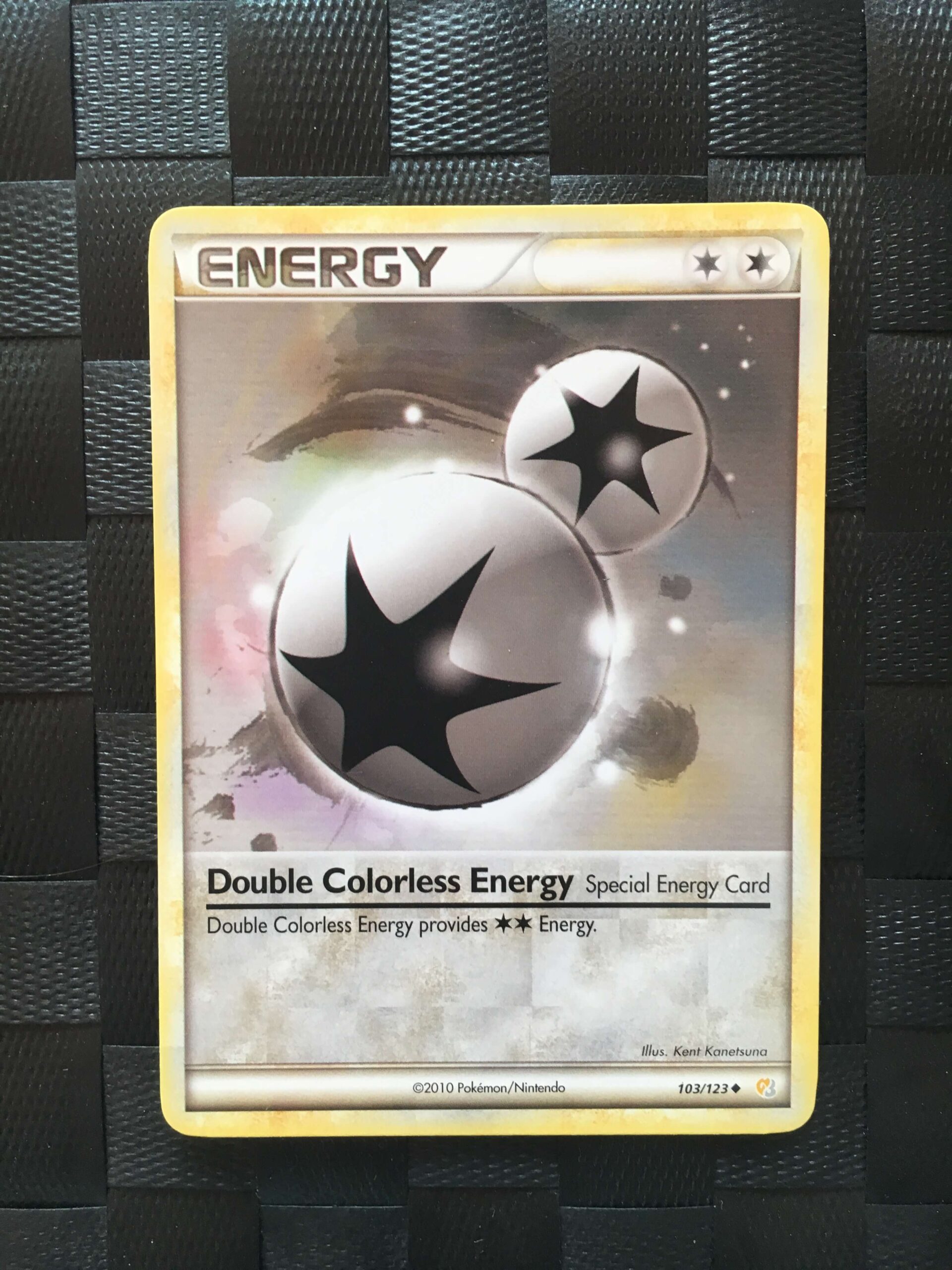 Double Colorless Energy Uncommon Heart Gold Soul Silver