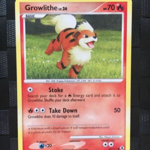 Growlithe Common Platinum: Rising Rivals