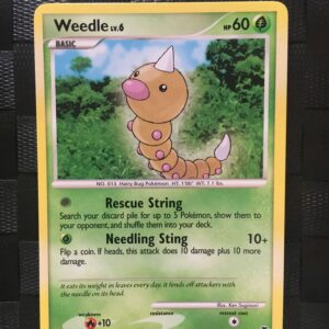 Weedle Common Platinum: Rising Rivals