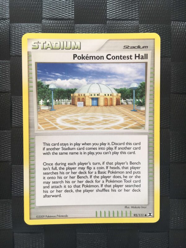 Pokémon Contest Hall Uncommon Trainer Platinum: Rising Rivals