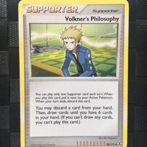 Volkner’s Philosophy Uncommon Trainer Platinum: Rising Rivals