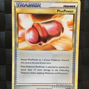 PlusPower Uncommon Trainer HGSS Unleashed