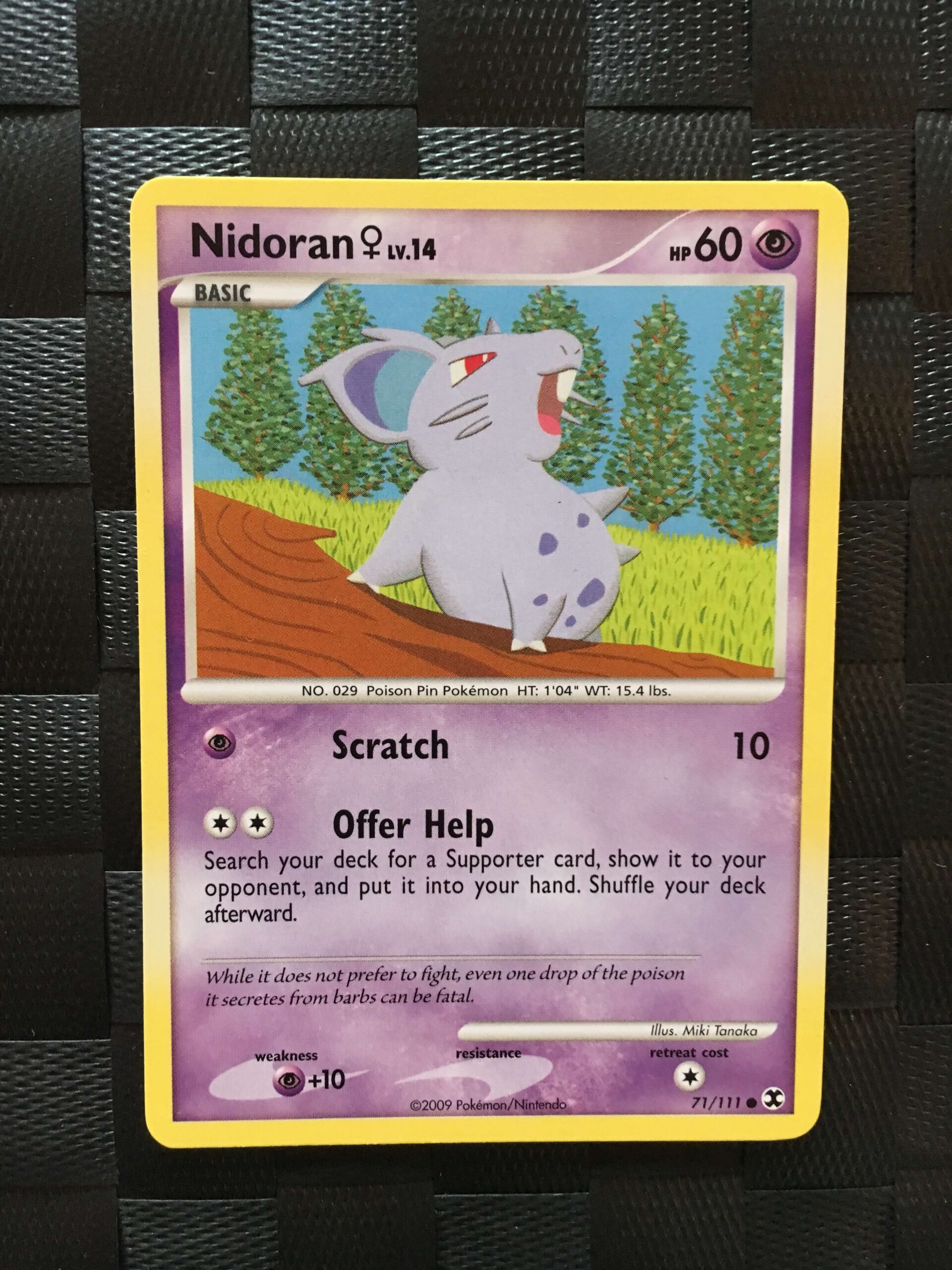 Nidoran Common Platinum: Rising Rivals Nidoran Common Platinum: Rising Rivals