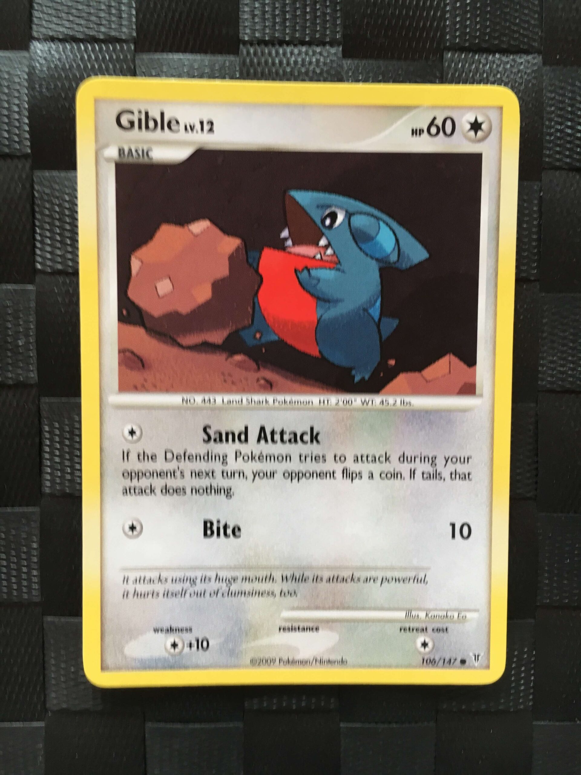 Gible Common Platinum: Supreme Victors Gible Common Platinum: Supreme Victors