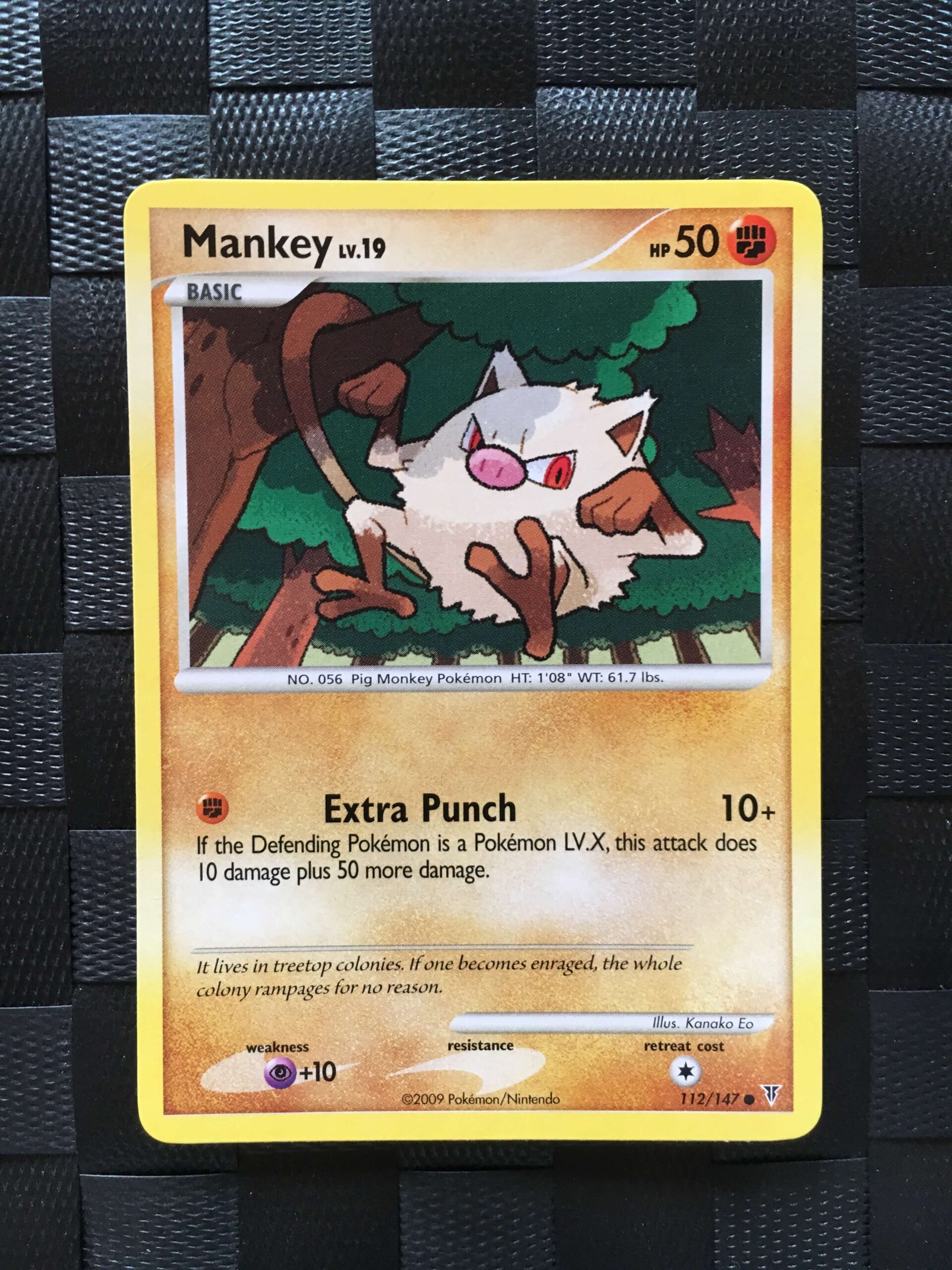 Mankey Common Platinum: Supreme Victors
