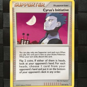 Cyrus’s Initiative Uncommon Trainer Platinum: Supreme Victors