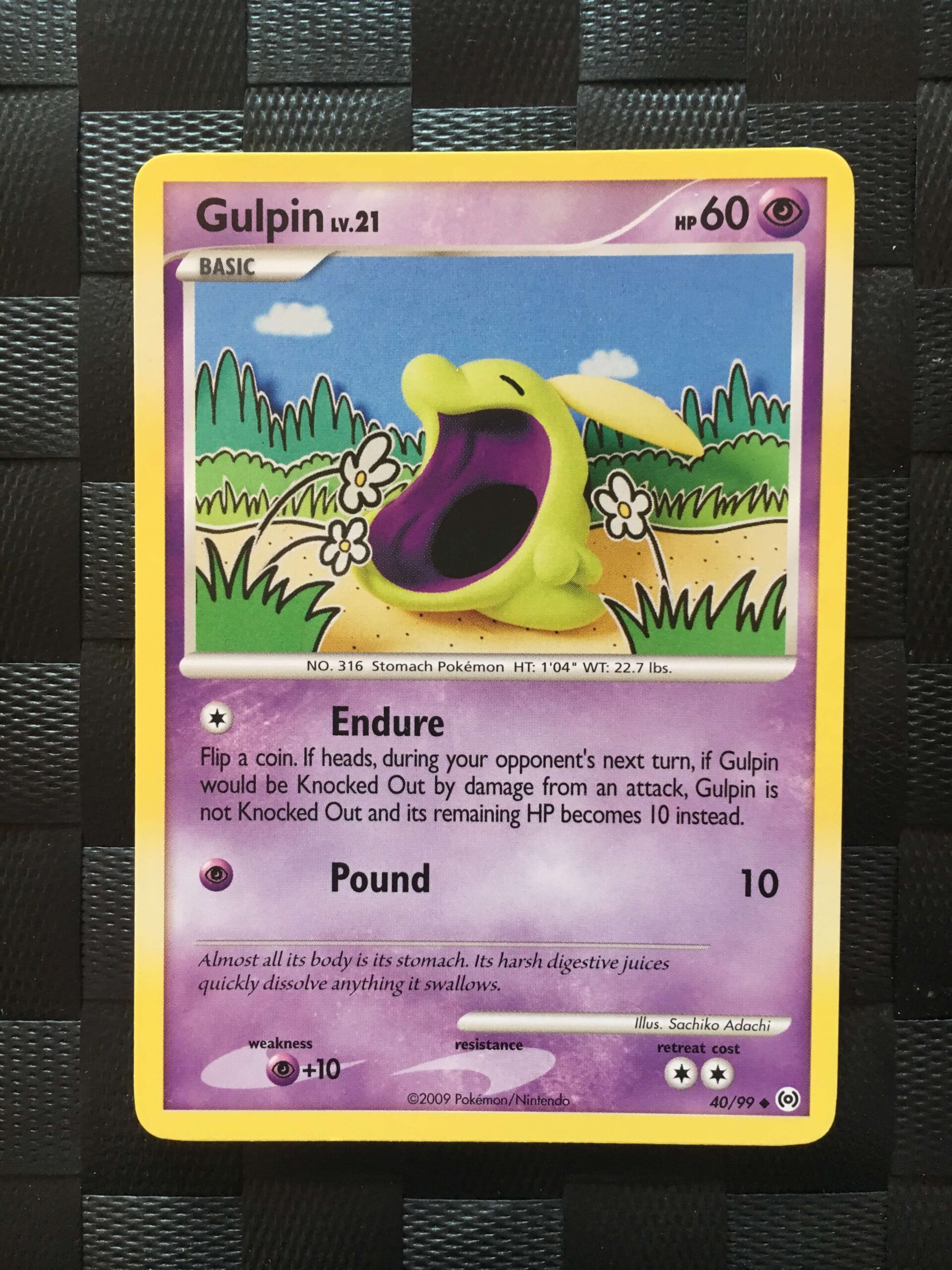 Gulpin Uncommon Platinum: Arceus Gulpin Uncommon Platinum: Arceus