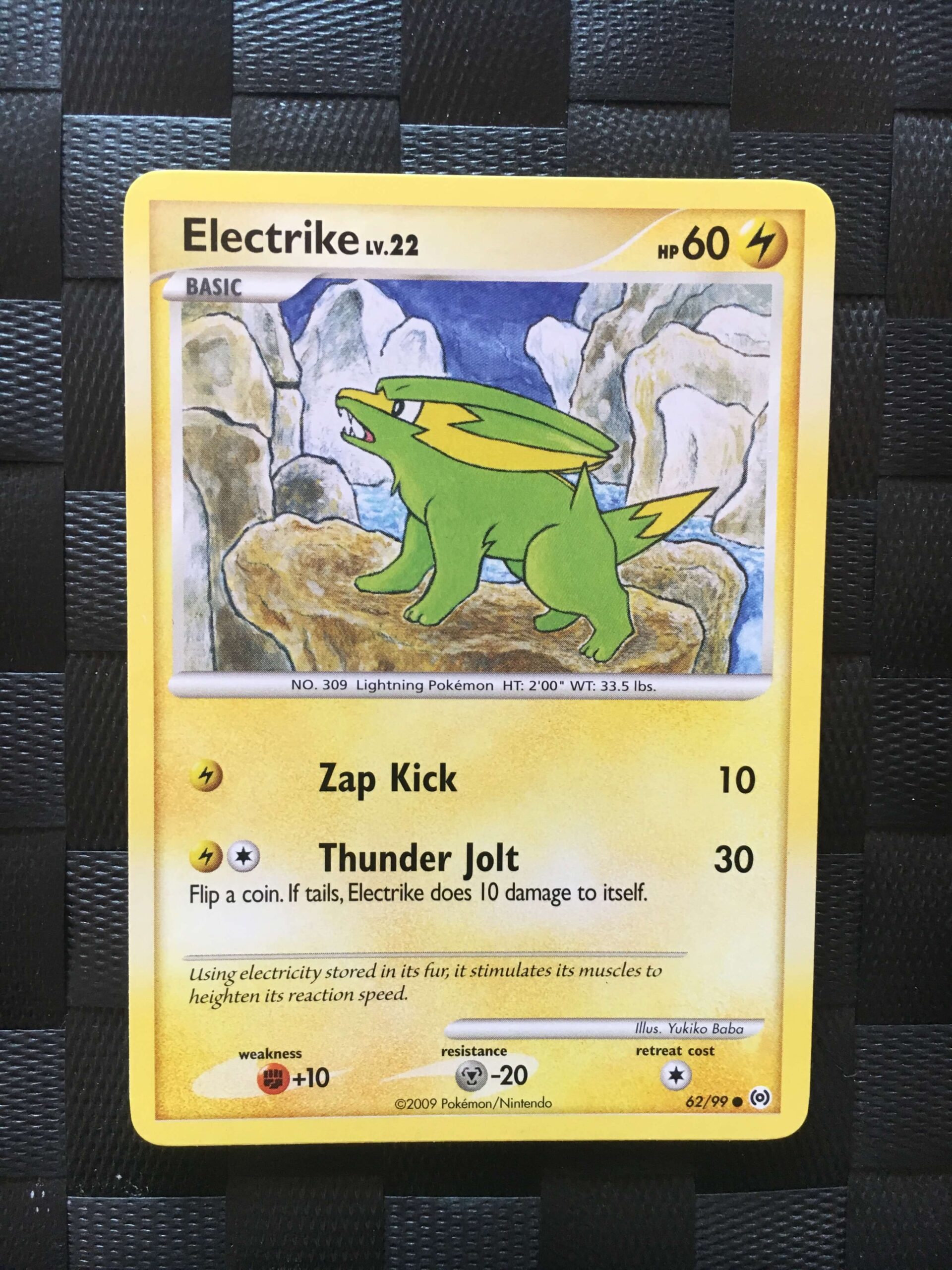 Electrike Common Platinum: Arceus Electrike Common Platinum: Arceus