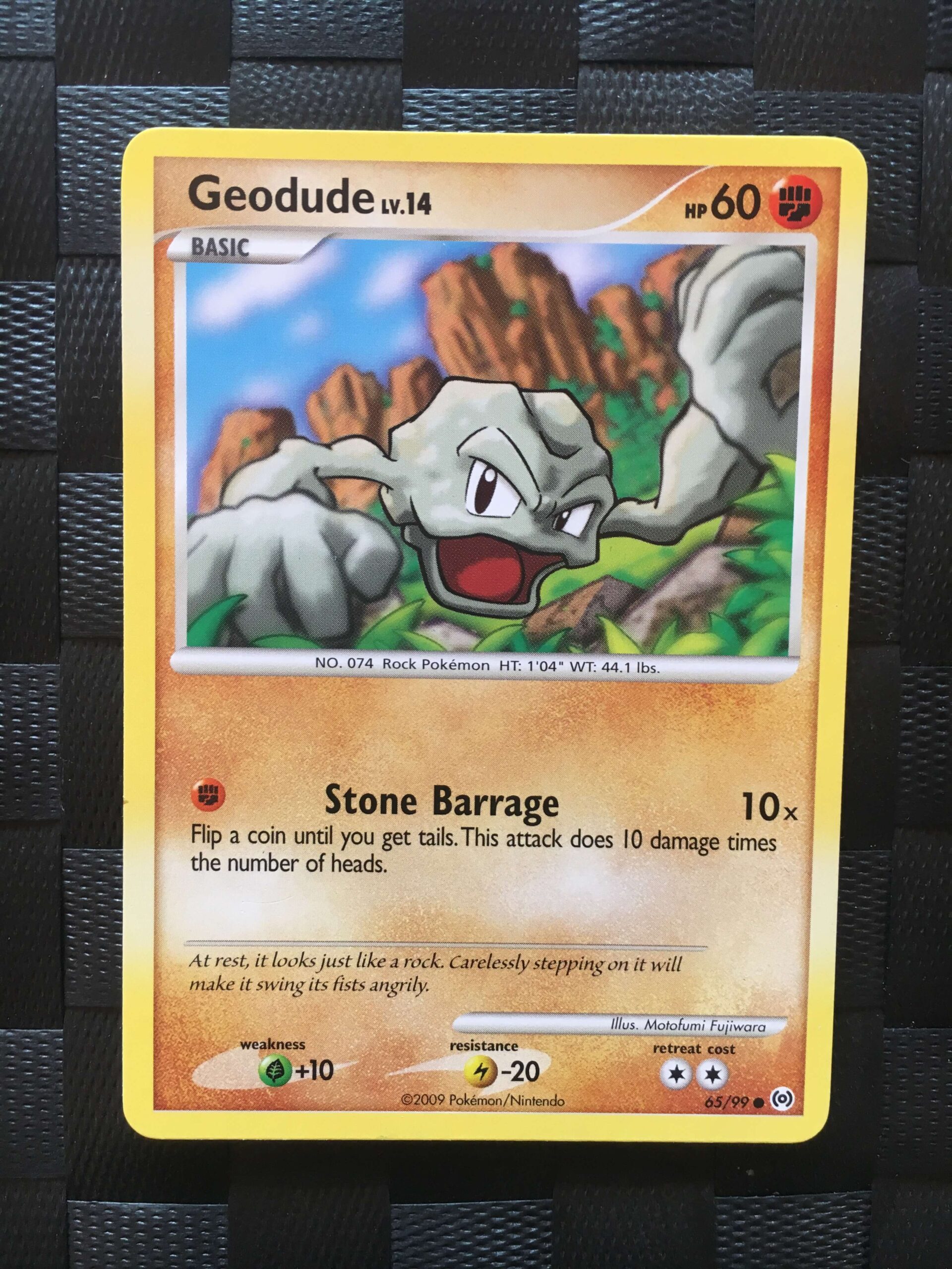 Geodude Common Platinum: Arceus Geodude Common Platinum: Arceus