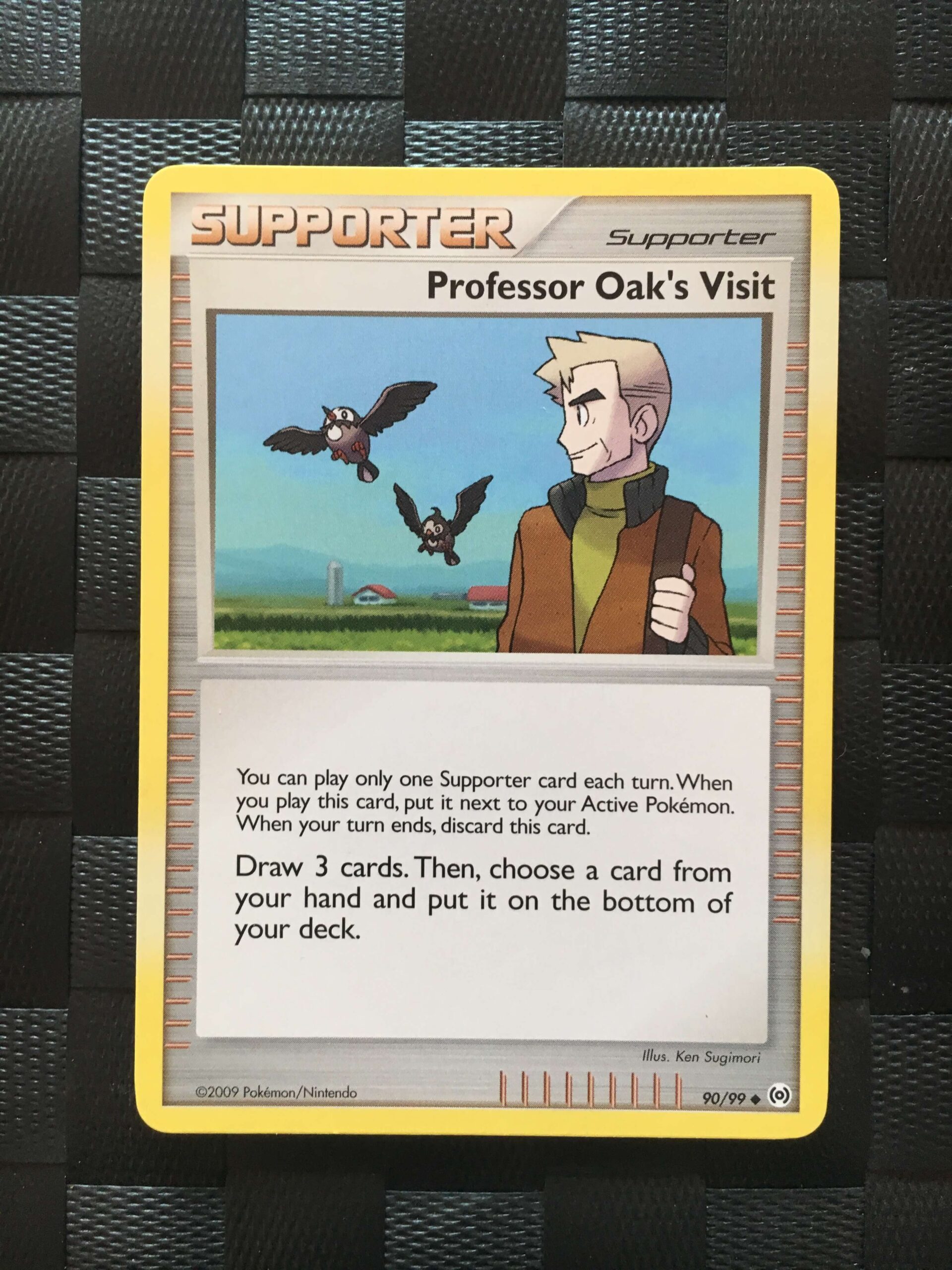 Professor Oak’s Visit Uncommon Trainer Platinum: Arceus