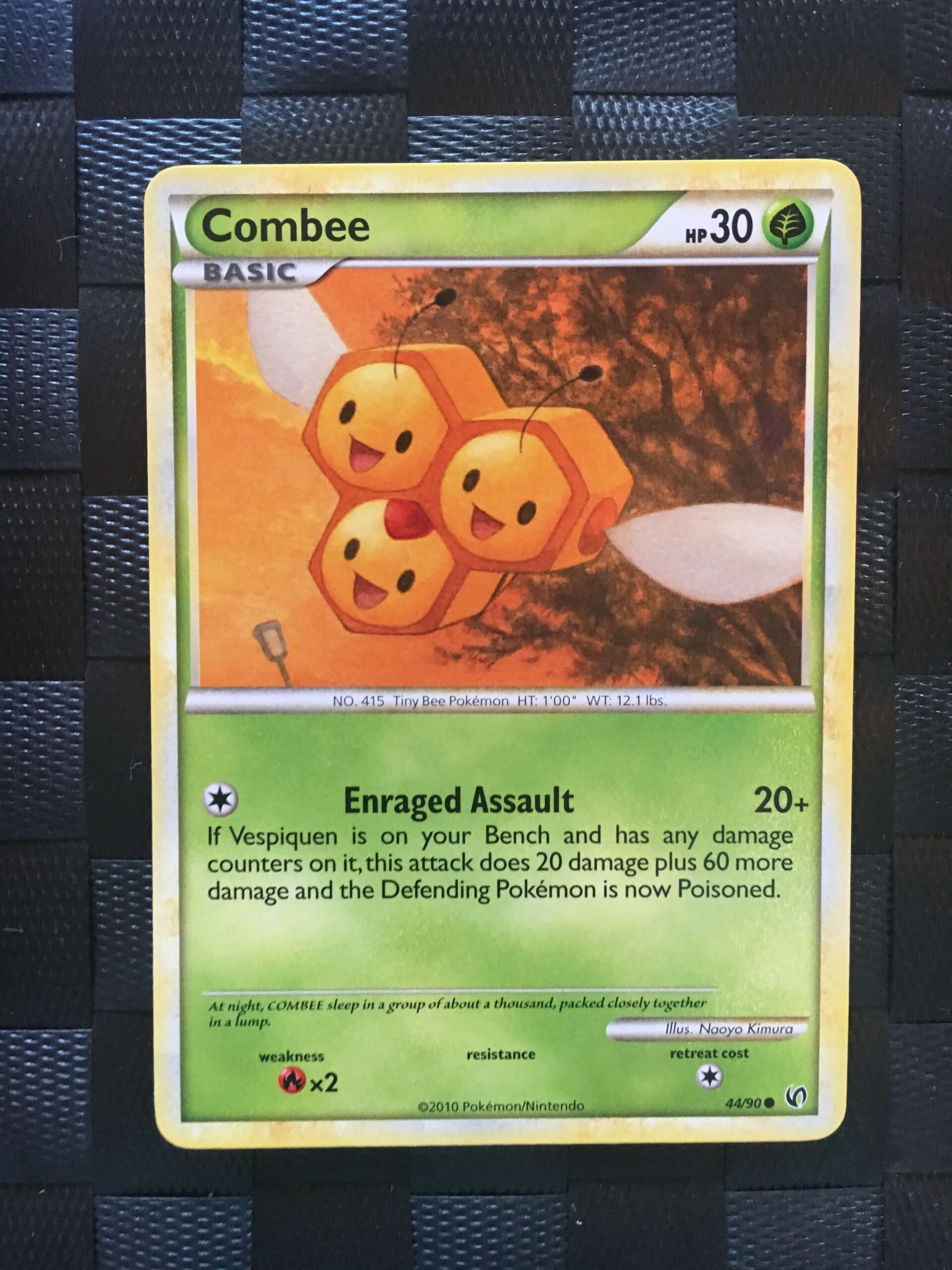 Combee Common HGSS Undaunted Combee Common HGSS Undaunted