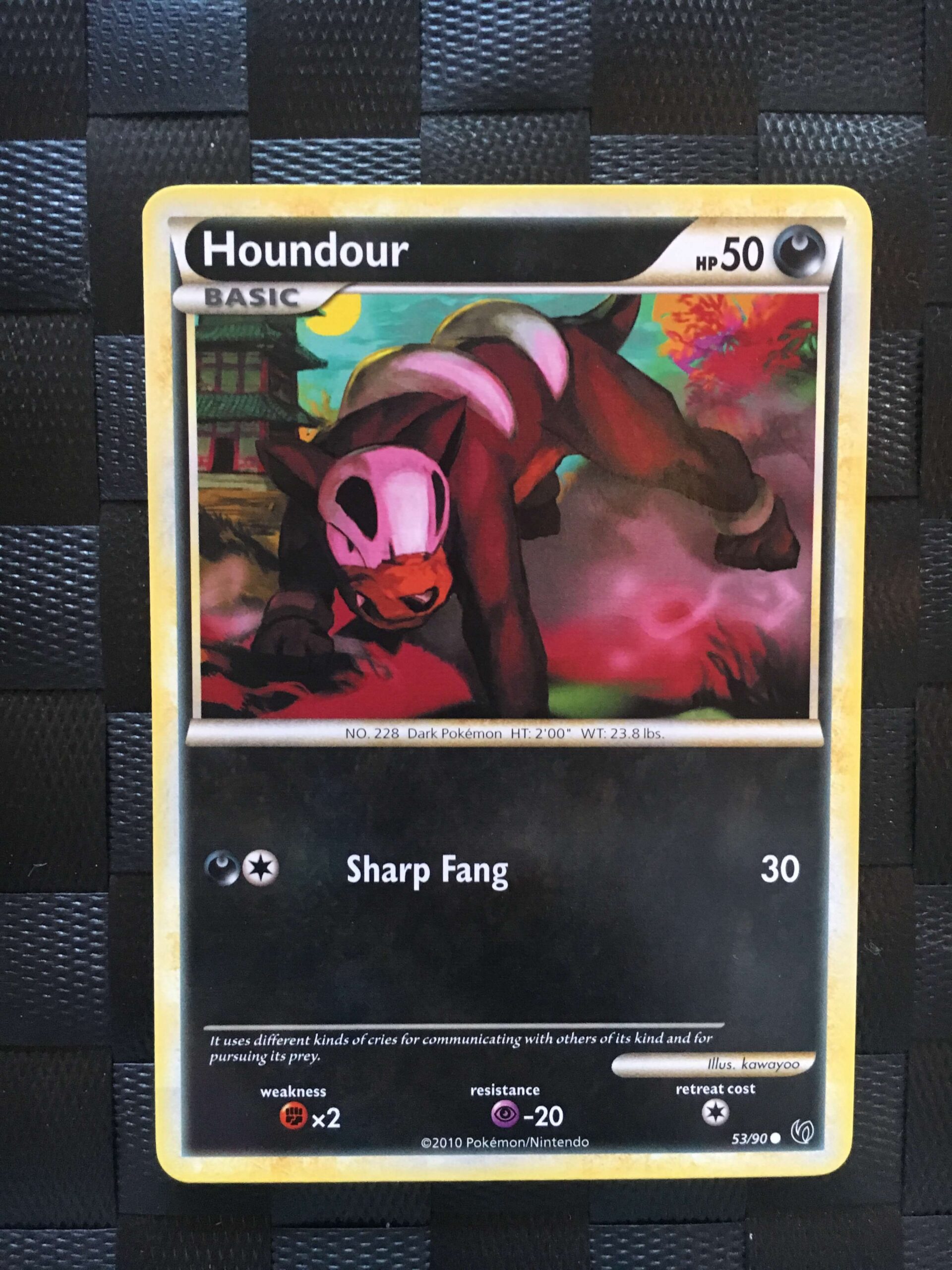 Houndour Common HGSS Undaunted Houndour Common HGSS Undaunted