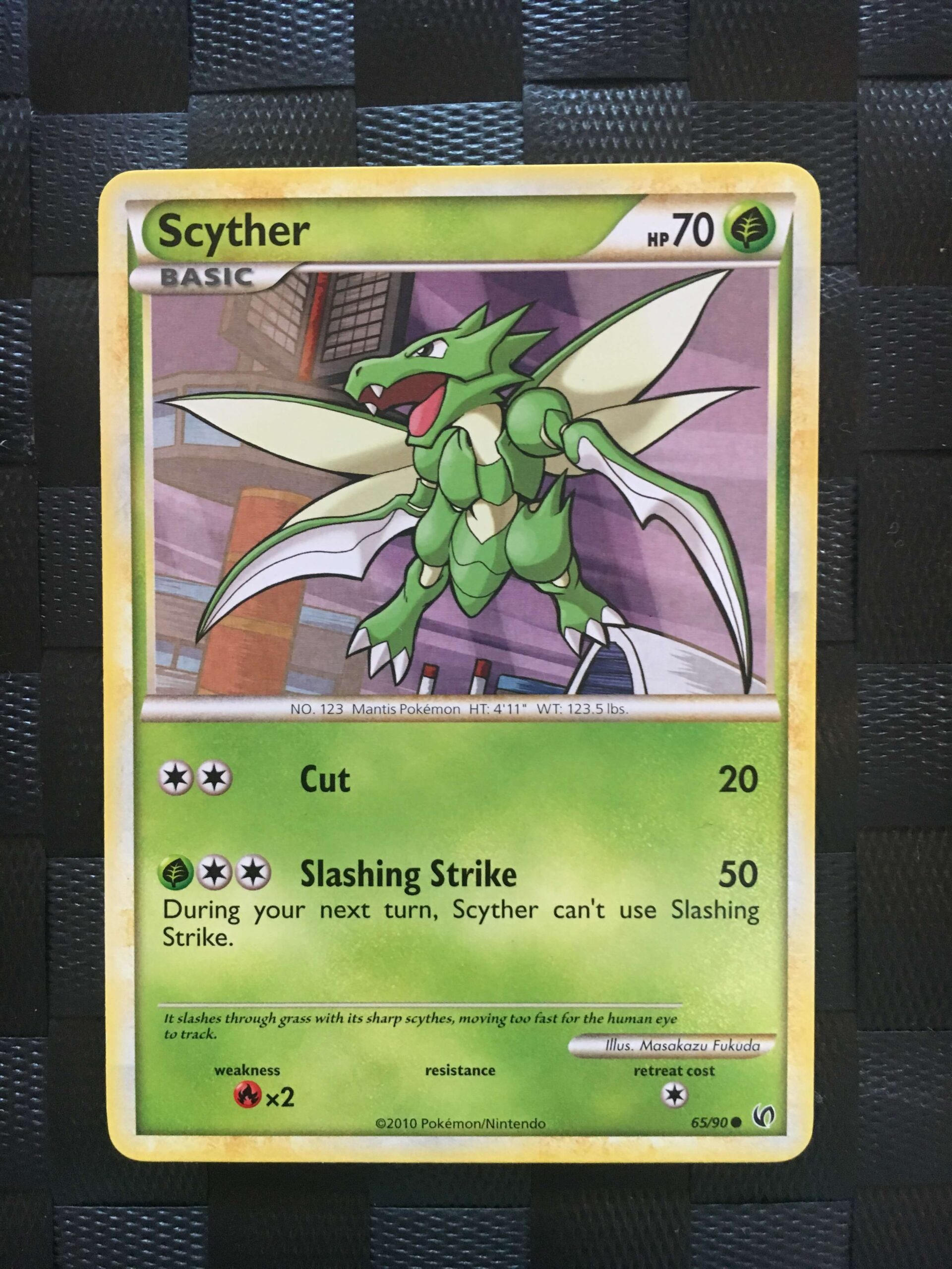 Scyther Common HGSS Undaunted