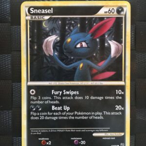 Sneasel Common HGSS Undaunted