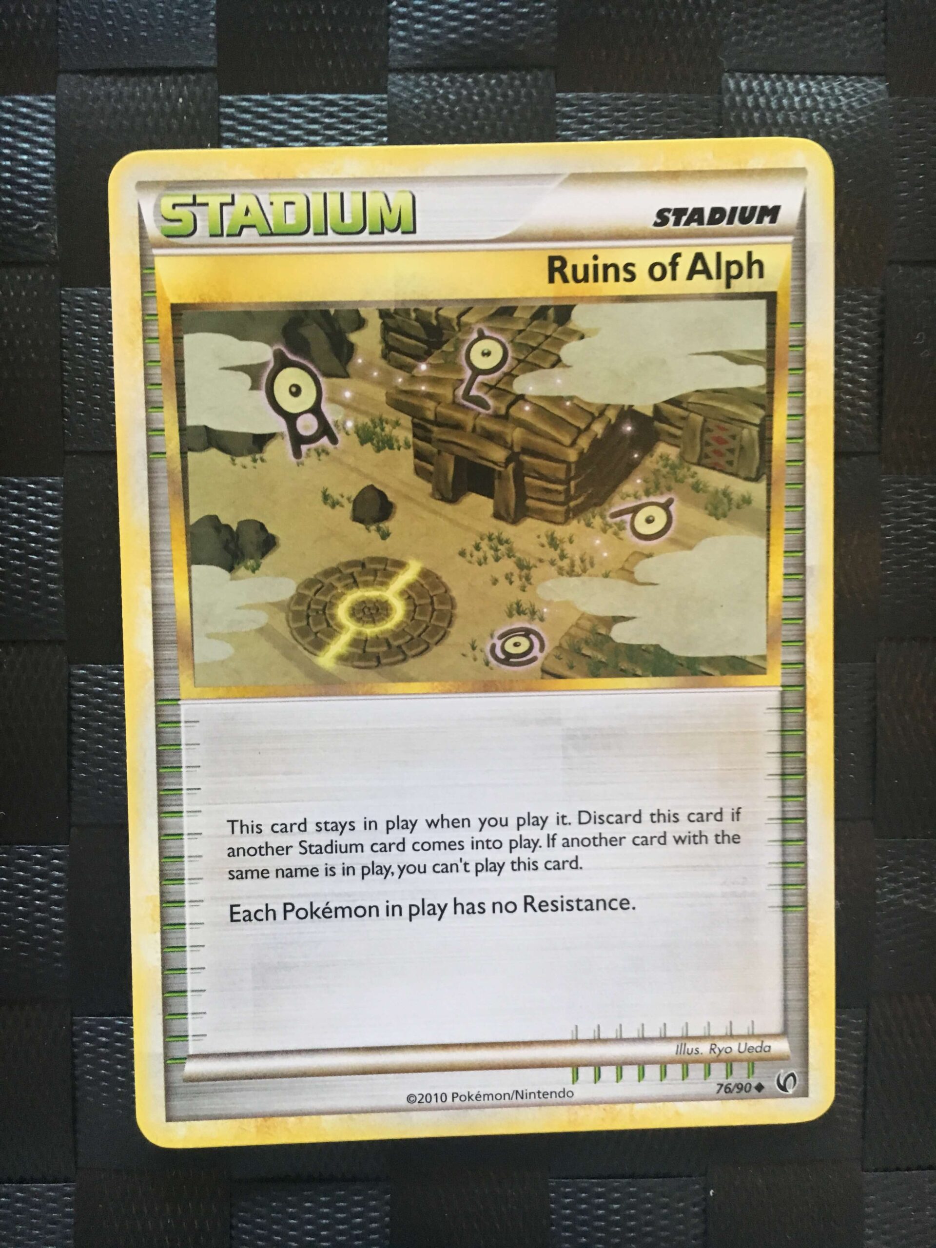 Ruins of Alph Uncommon Trainer HGSS Undaunted