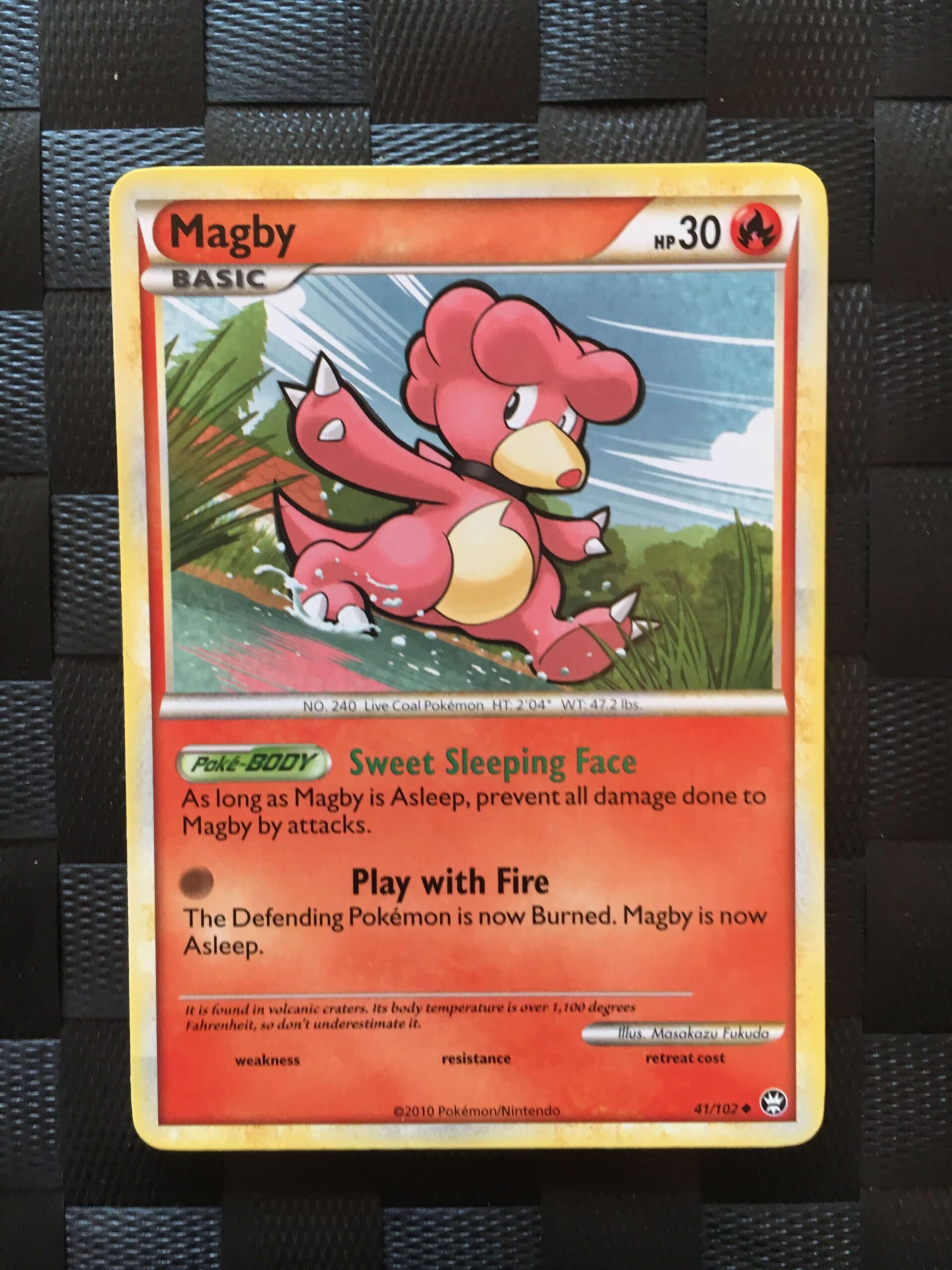 Magby Uncommon HGSS Triumphant