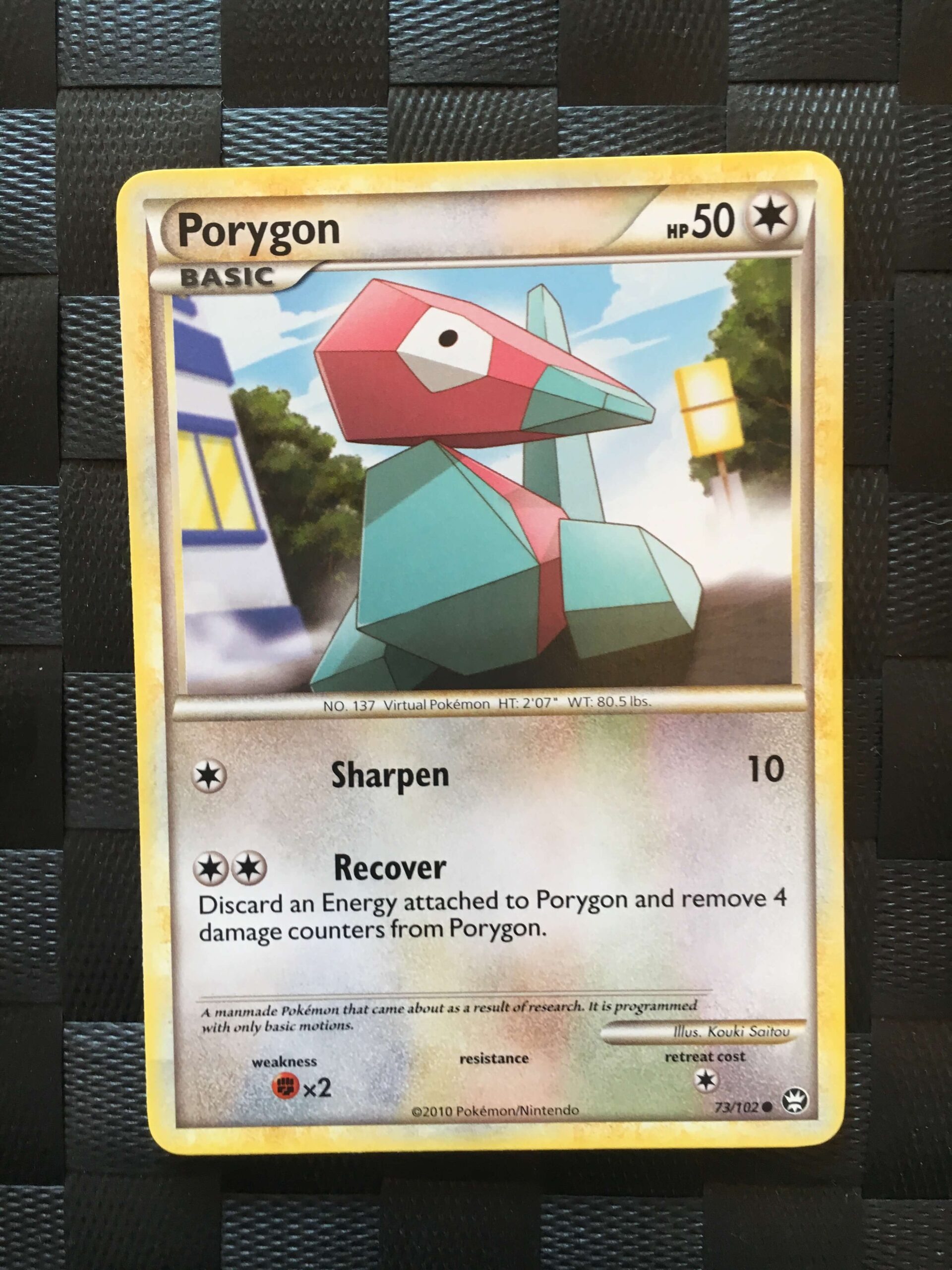 Porygon Common HGSS Triumphant