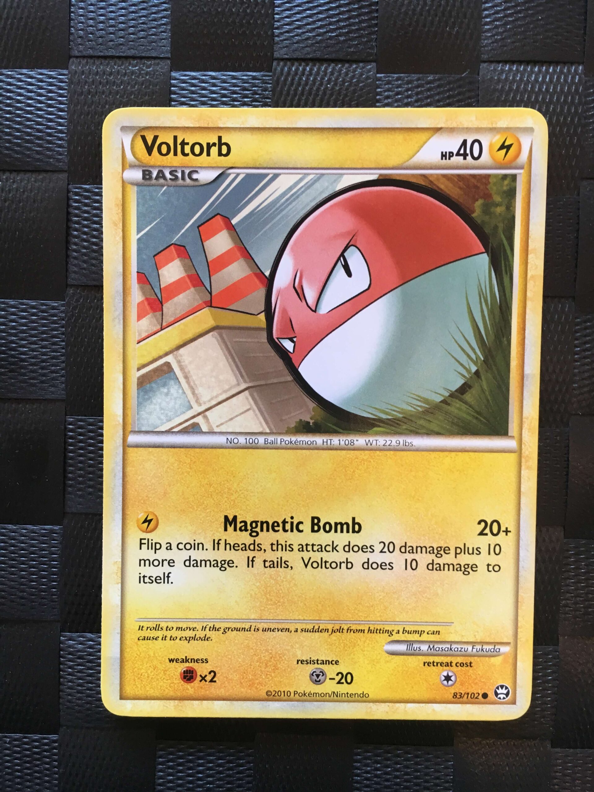 Voltorb Common HGSS Triumphant Voltorb Common HGSS Triumphant