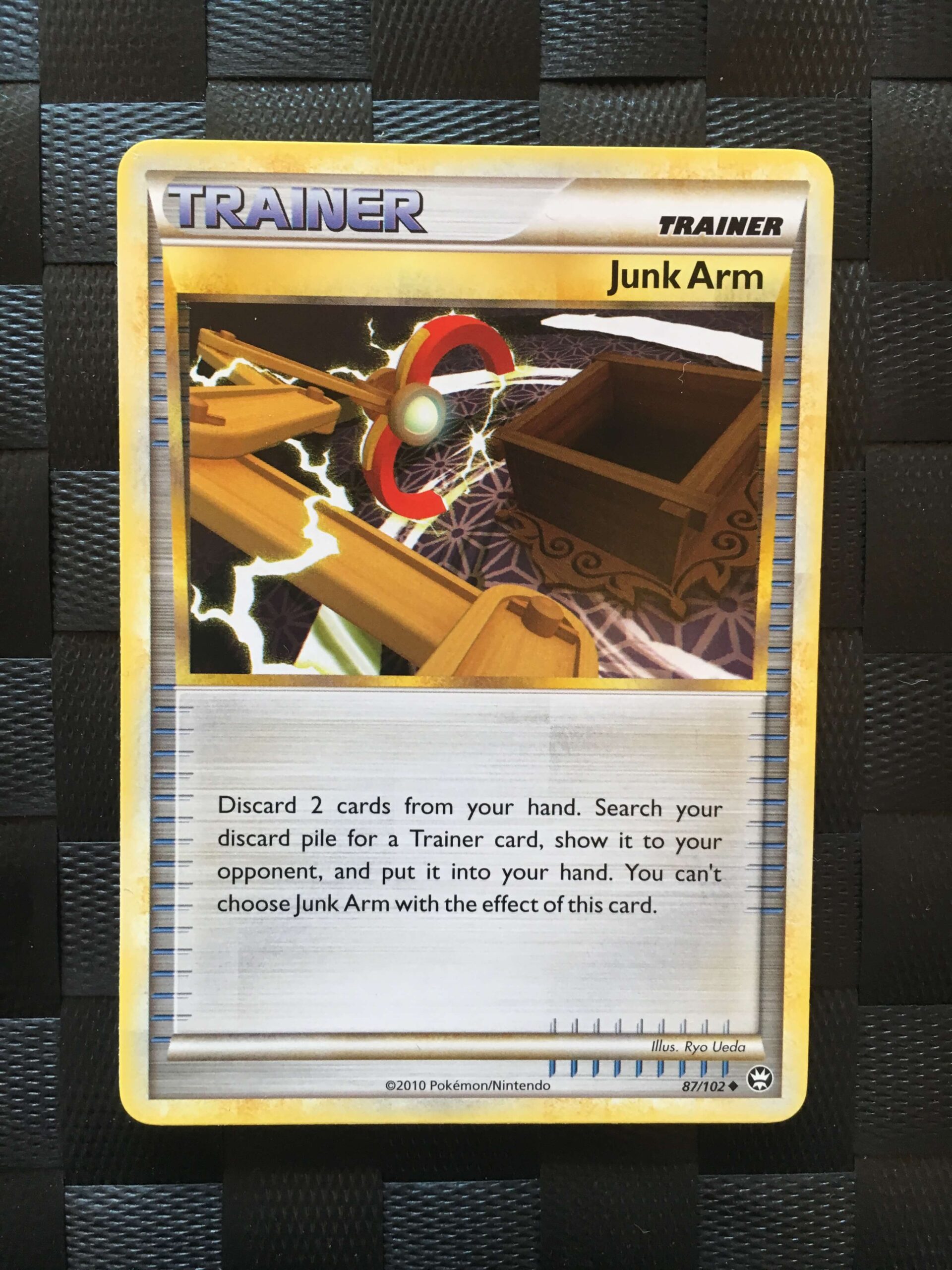 Junk Arm Uncommon Trainer HGSS Triumphant Junk Arm Uncommon Trainer HGSS Triumphant