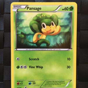 Pansage Common Black & White
