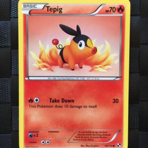 Tepig Common Black & White