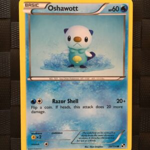 Oshawott Common Black & White 2