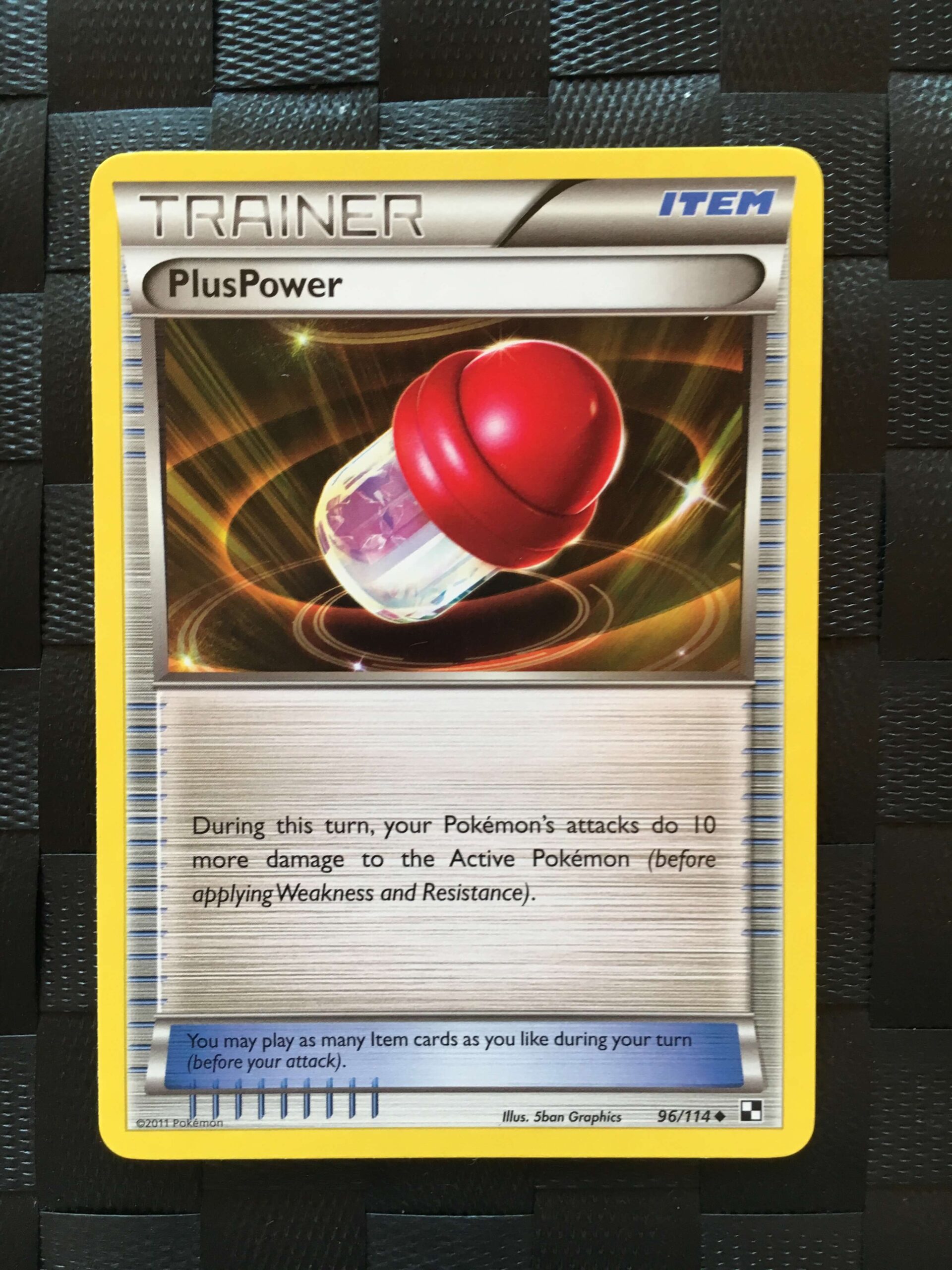 PlusPower Uncommon Trainer Black & White