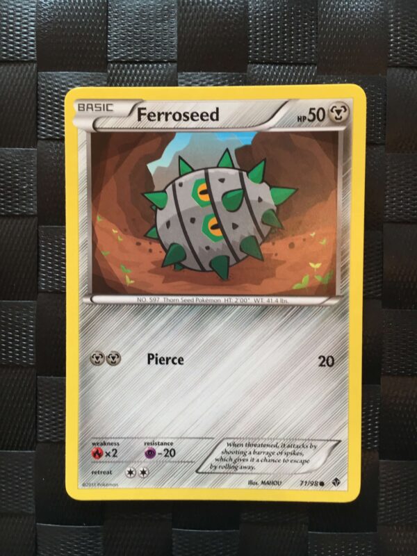 Ferroseed Common Black & White: Emerging Powers 2