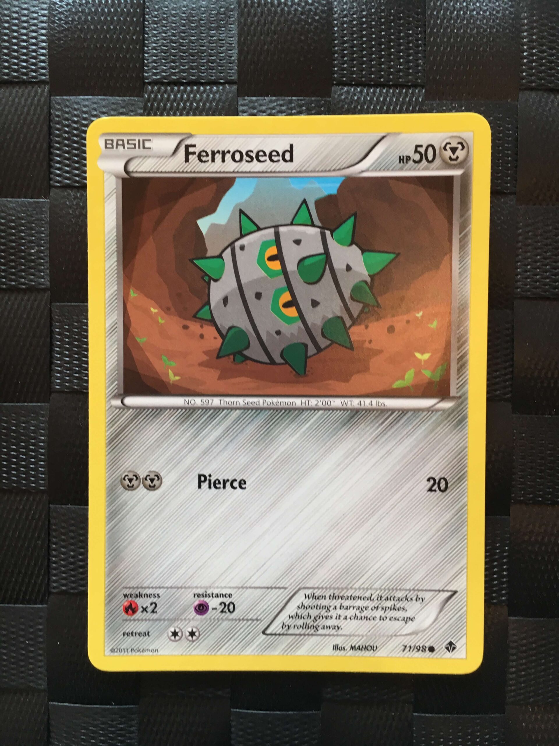Ferroseed Common Black & White: Emerging Powers 2 Ferroseed Common Black & White: Emerging Powers 2