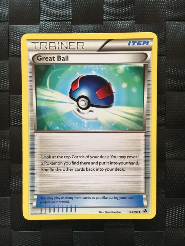 Great Ball Uncommon Trainer Black & White: Emerging Powers