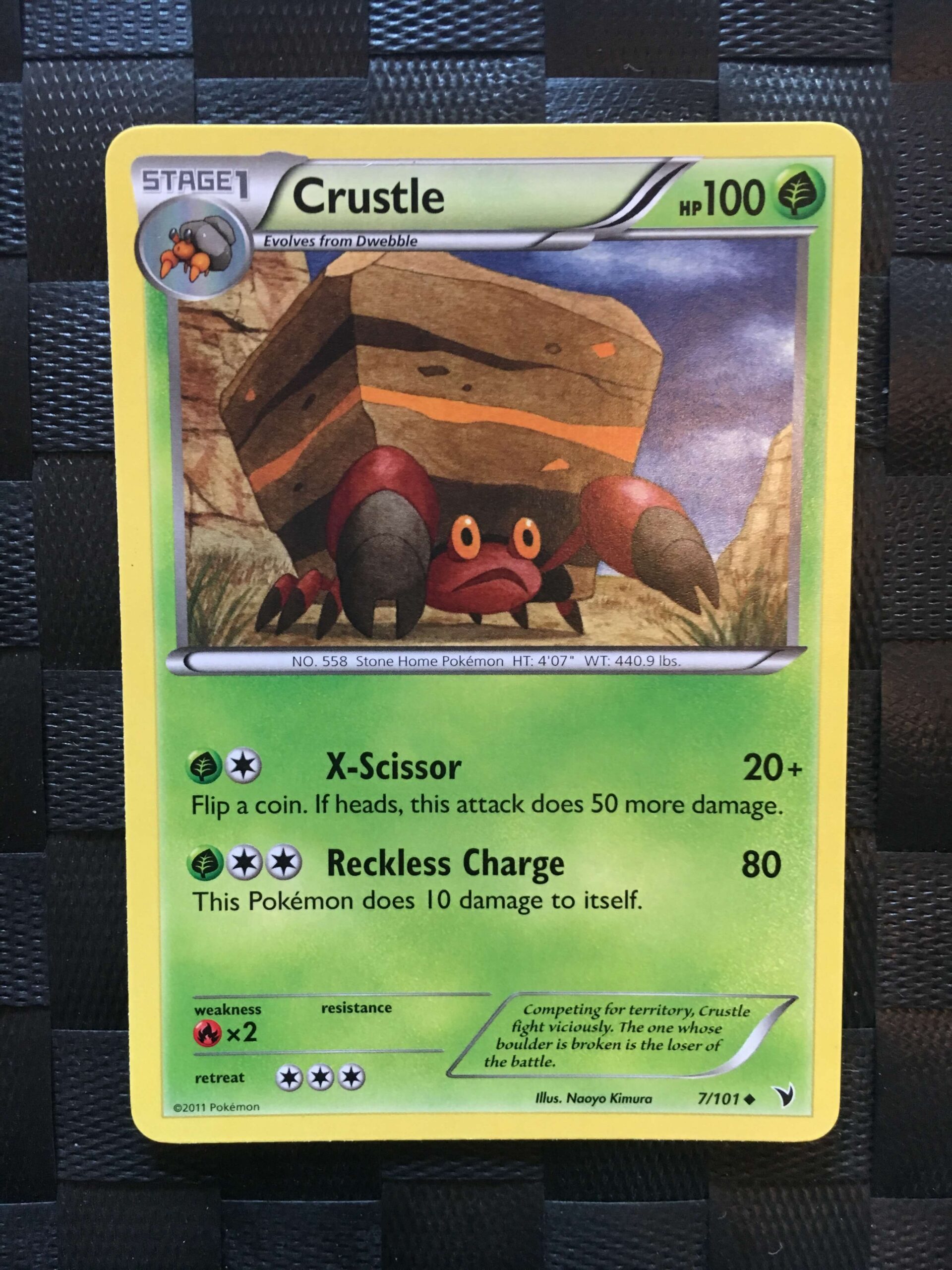 Crustle Uncommon Black & White: Noble Victories Crustle Uncommon Black & White: Noble Victories