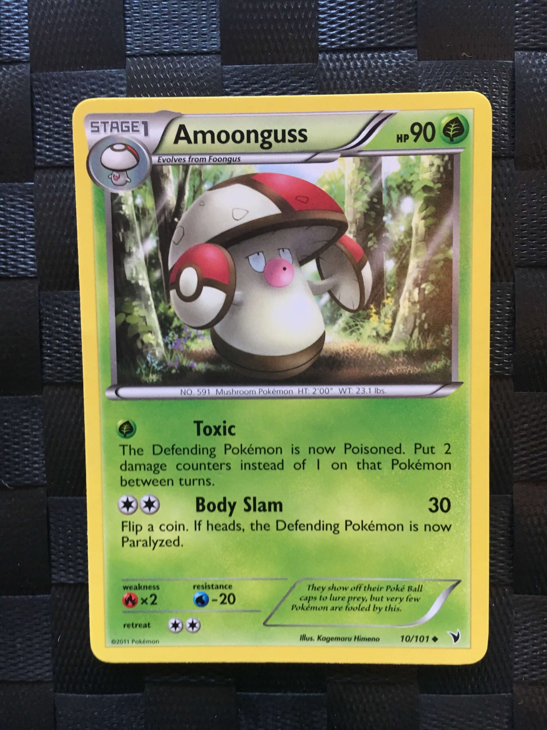 Amoonguss Uncommon Black & White: Noble Victories Amoonguss Uncommon Black & White: Noble Victories