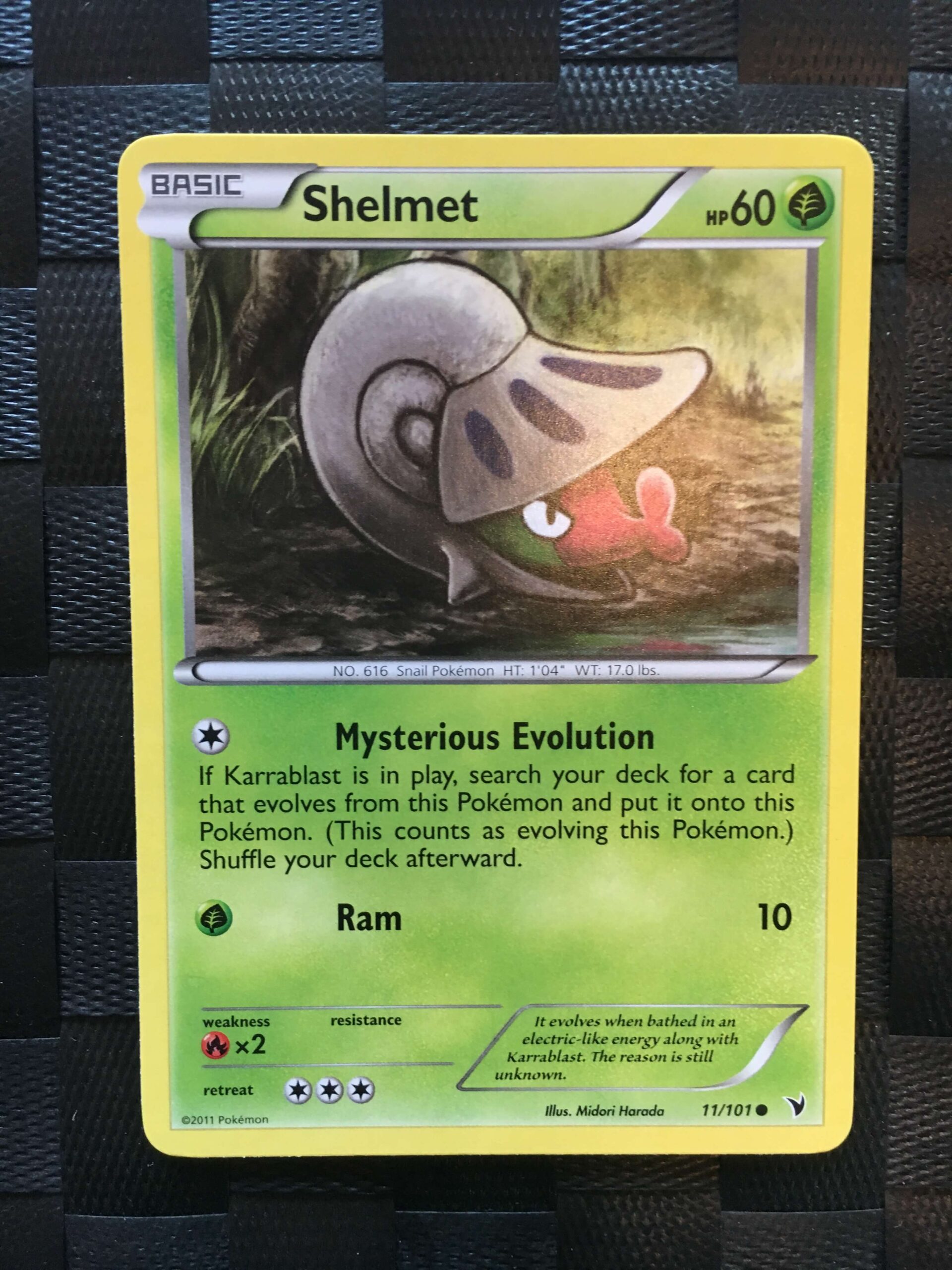 Shelmet Common Black & White: Noble Victories Shelmet Common Black & White: Noble Victories