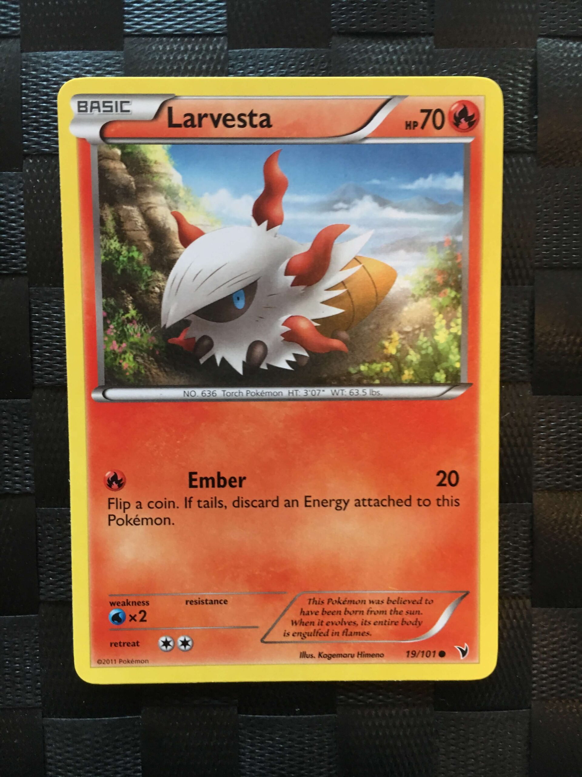 Larvesta Common Black & White: Noble Victories Larvesta Common Black & White: Noble Victories