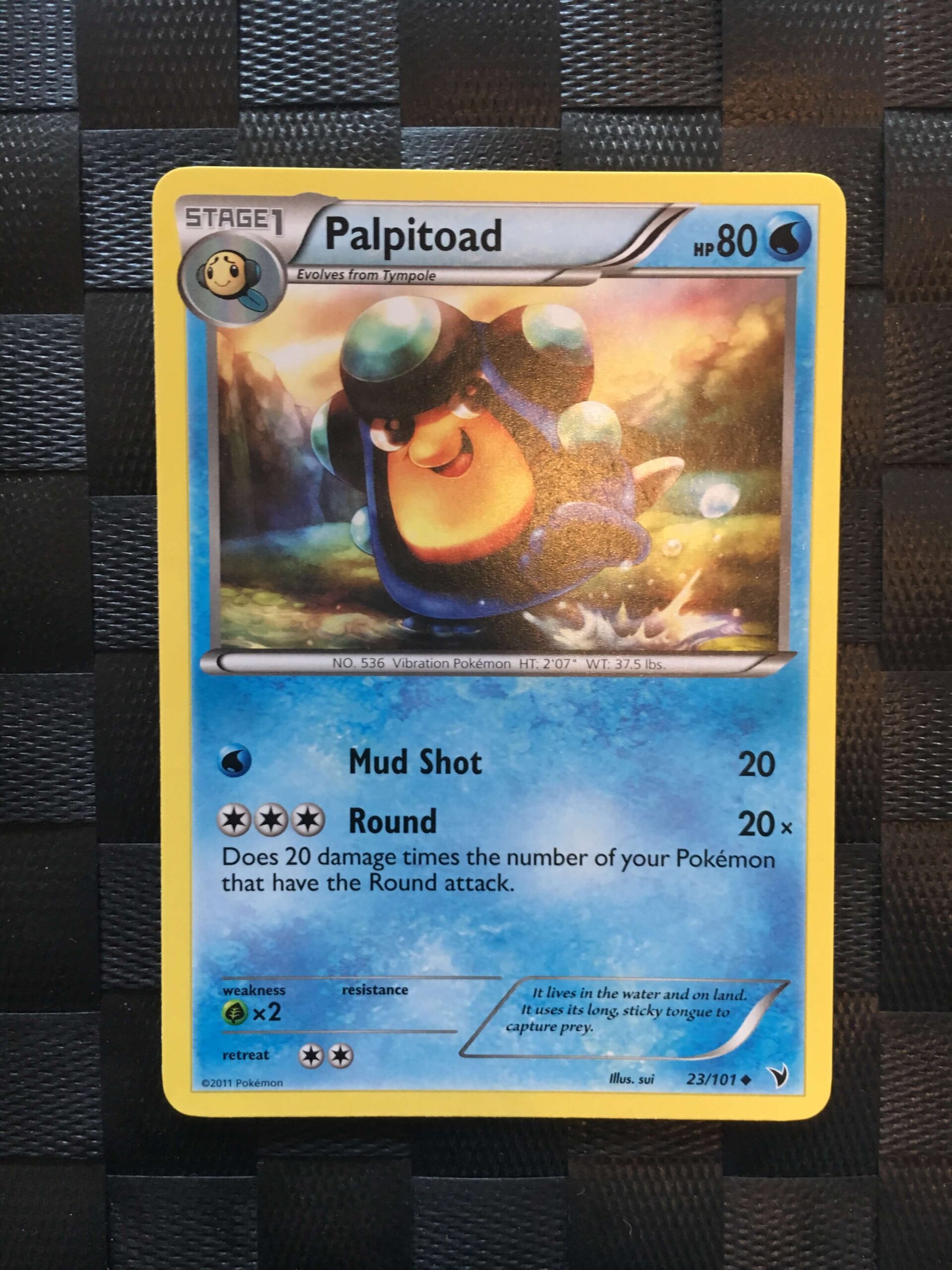 Palpitoad Uncommon Black & White: Noble Victories Palpitoad Uncommon Black & White: Noble Victories