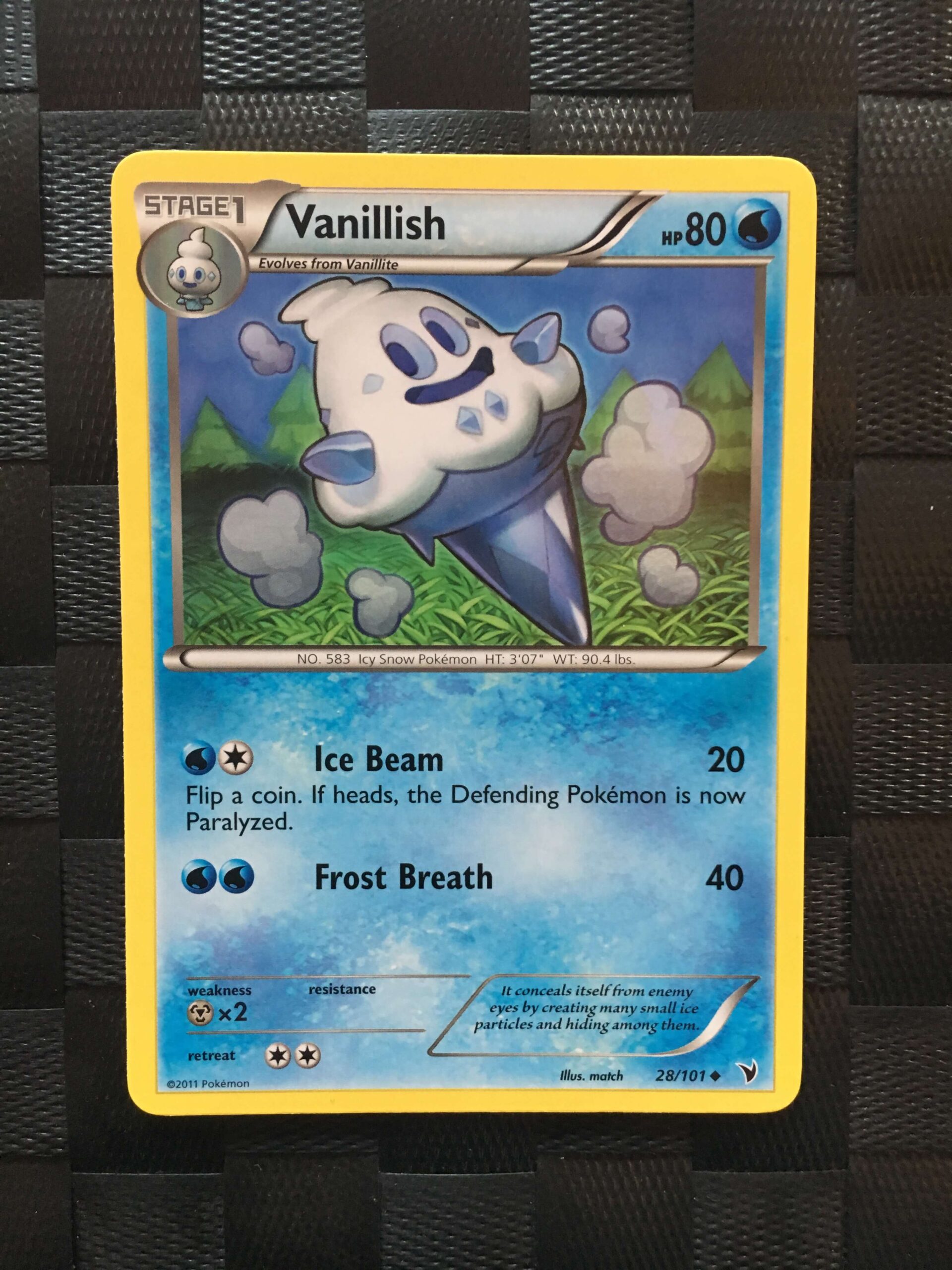 Vanillish Uncommon Black & White: Noble Victories Vanillish Uncommon Black & White: Noble Victories