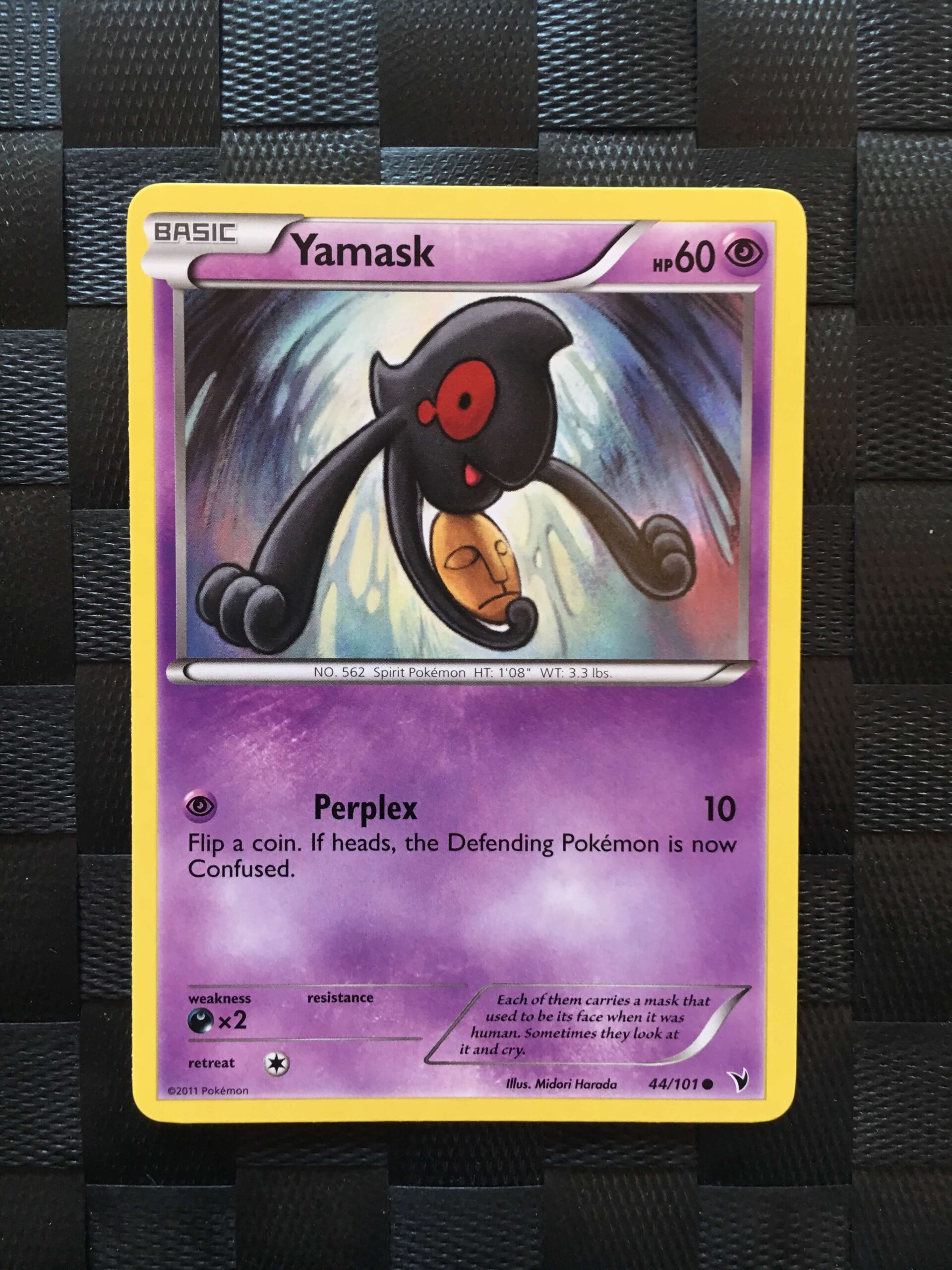 Yamask Common Black & White: Noble Victories Yamask Common Black & White: Noble Victories