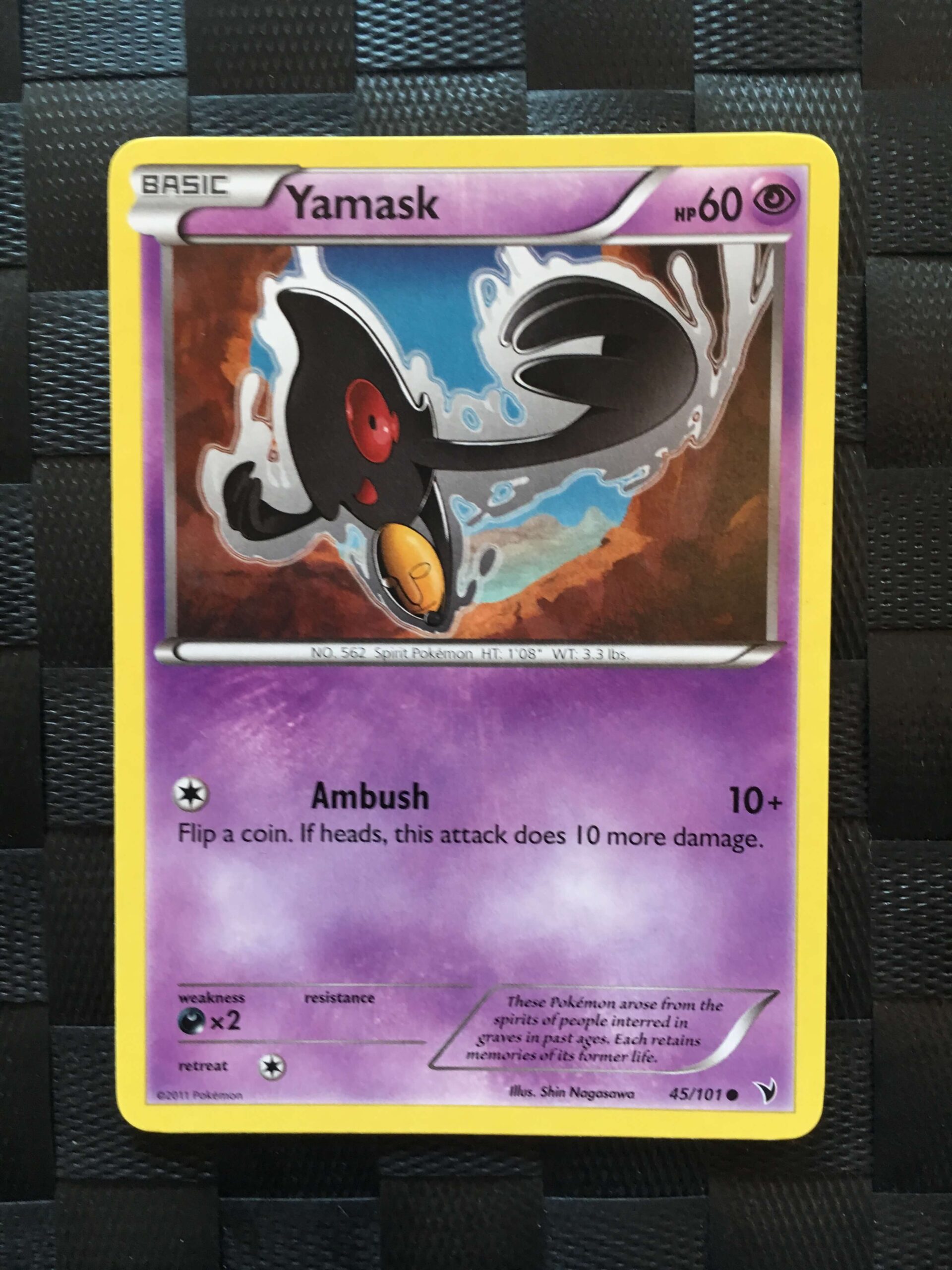 Yamask Common Black & White: Noble Victories 2 Yamask Common Black & White: Noble Victories 2