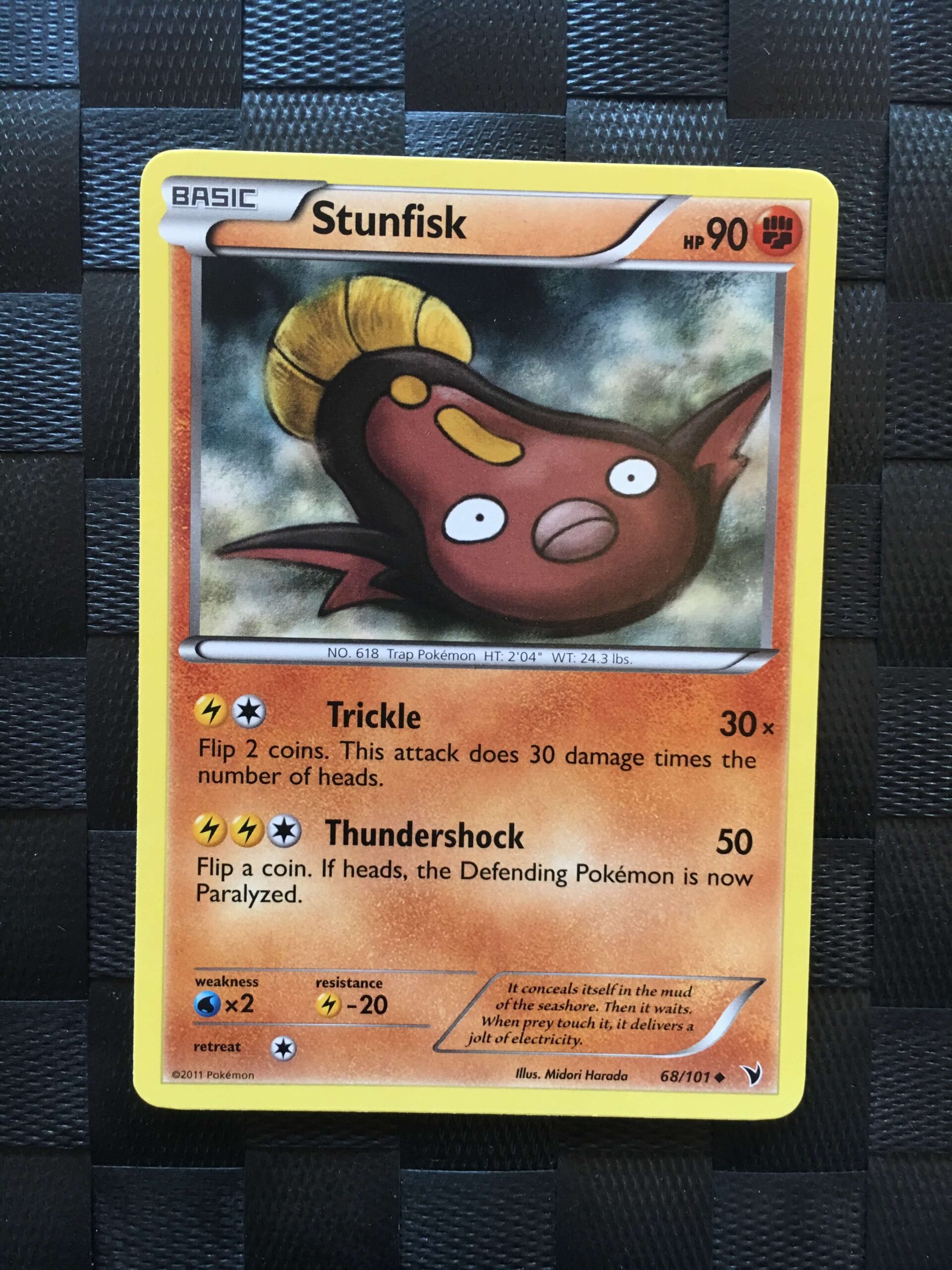 Stunfisk Uncommon Black & White: Noble Victories