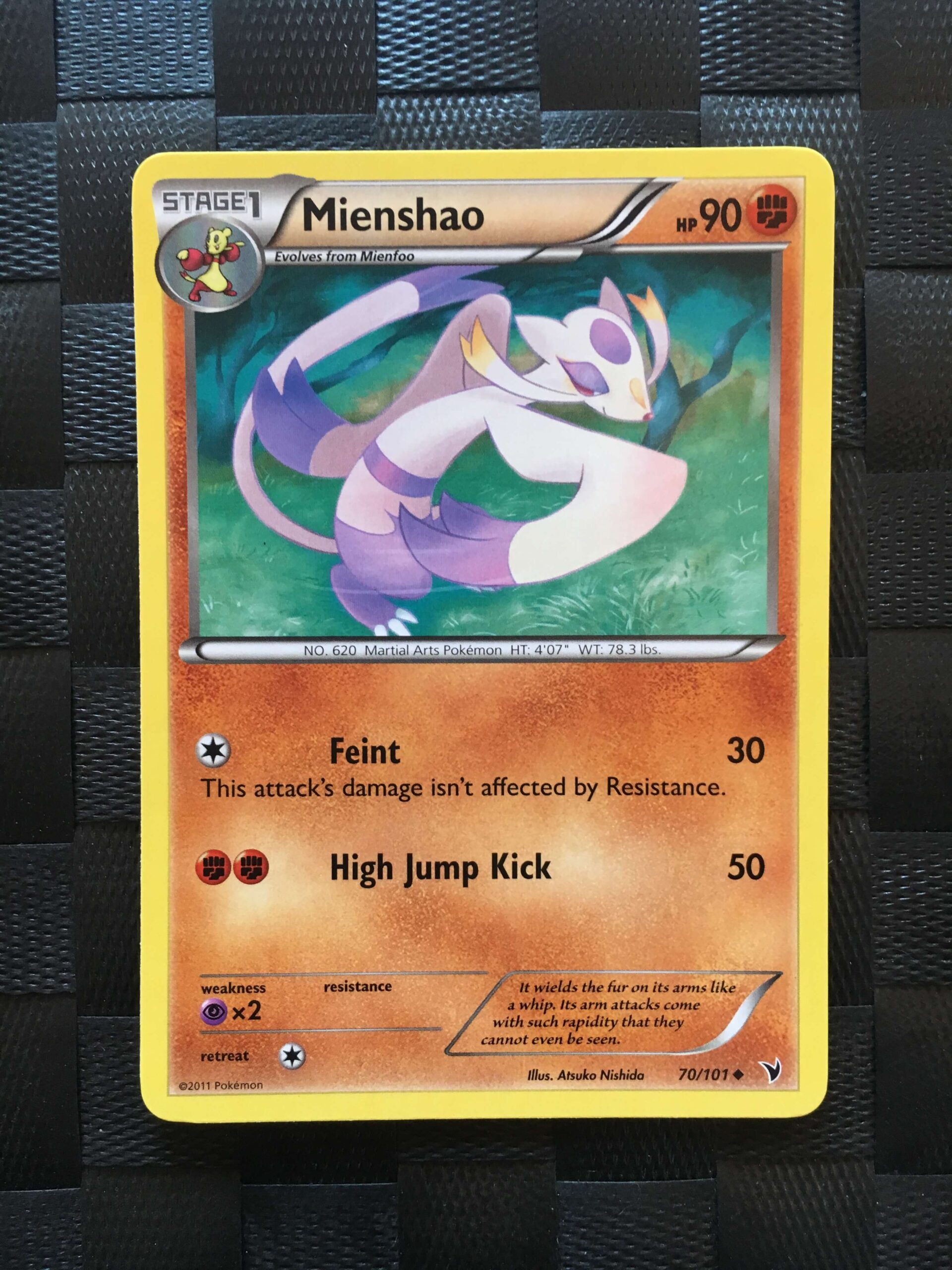 Mienshao Uncommon Black & White: Noble Victories Mienshao Uncommon Black & White: Noble Victories