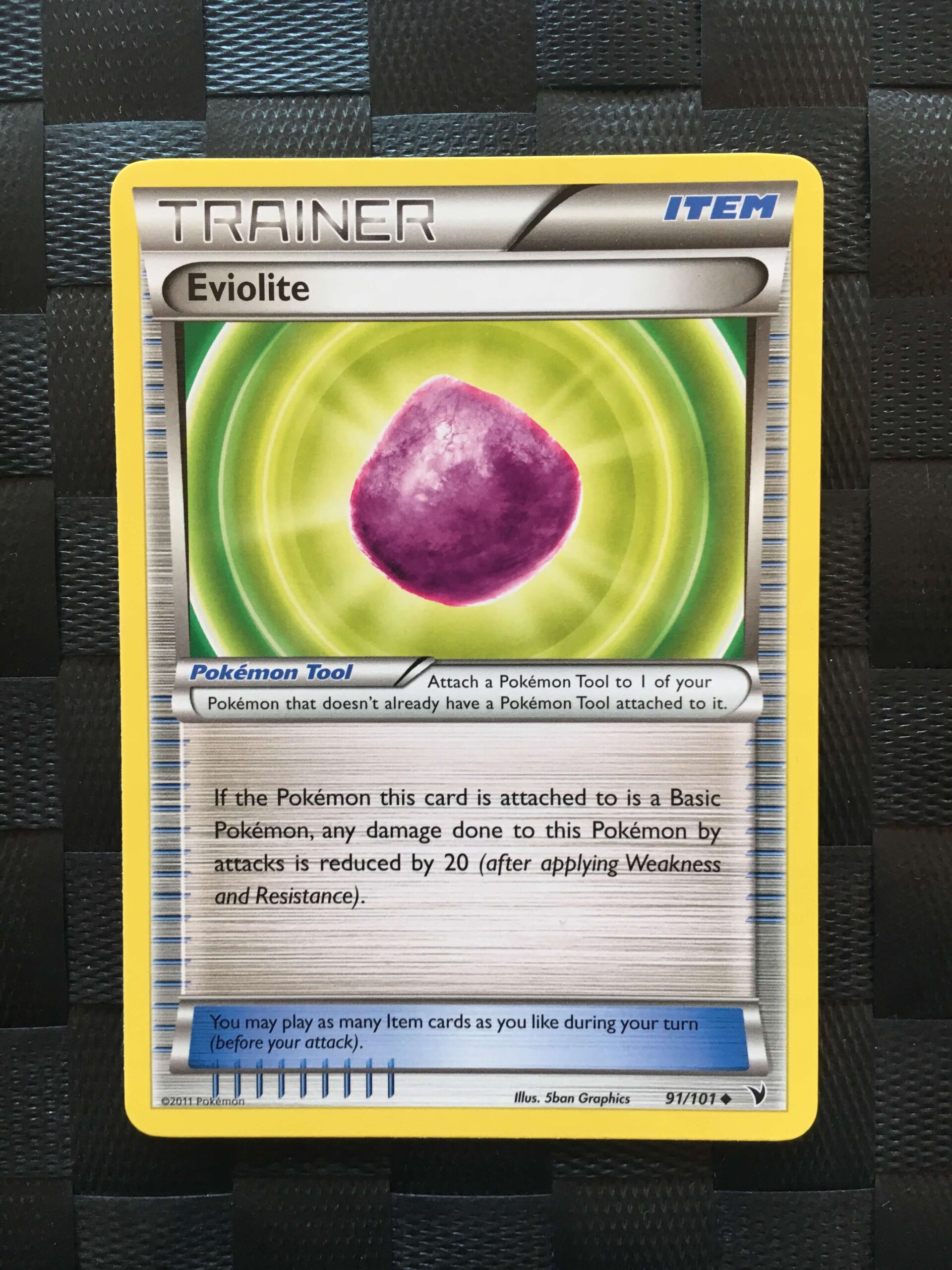Eviolite Uncommon Trainer Black & White: Noble Victories Eviolite Uncommon Trainer Black & White: Noble Victories