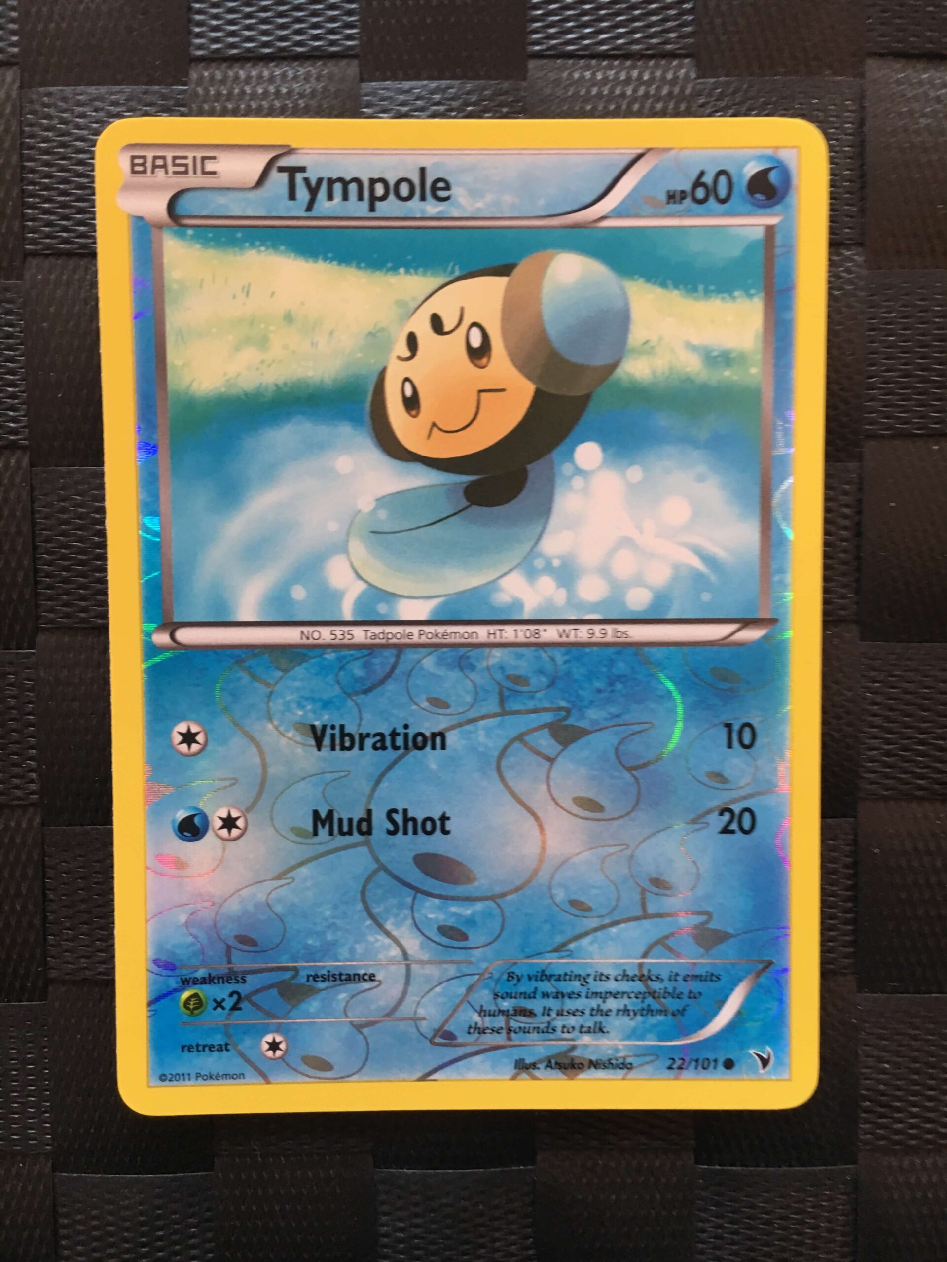 Tympole Common Reverse Black & White: Noble Victories Tympole Common Reverse Black & White: Noble Victories
