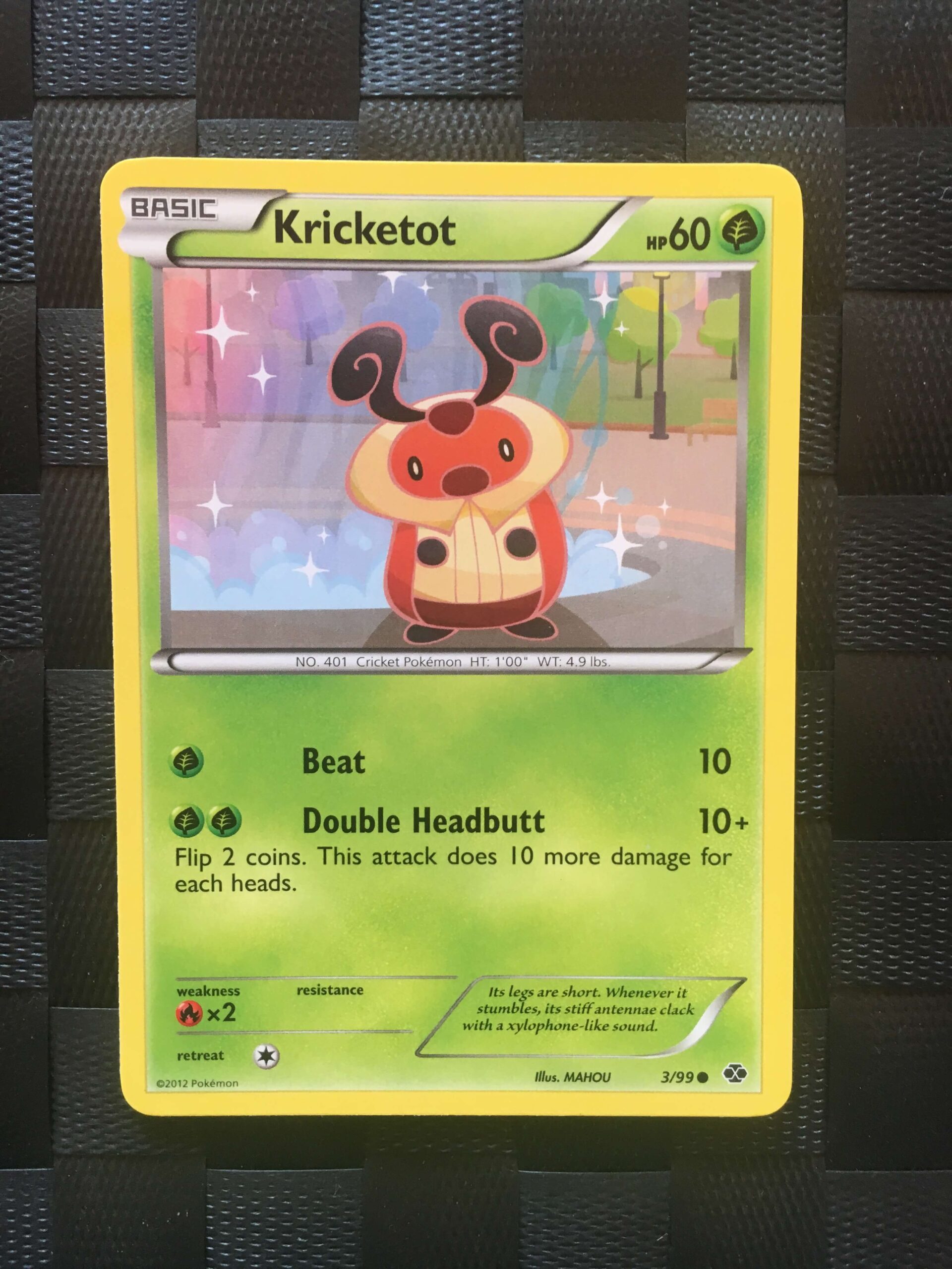 Kricketot Common Black & White: Next Destinies Kricketot Common Black & White: Next Destinies