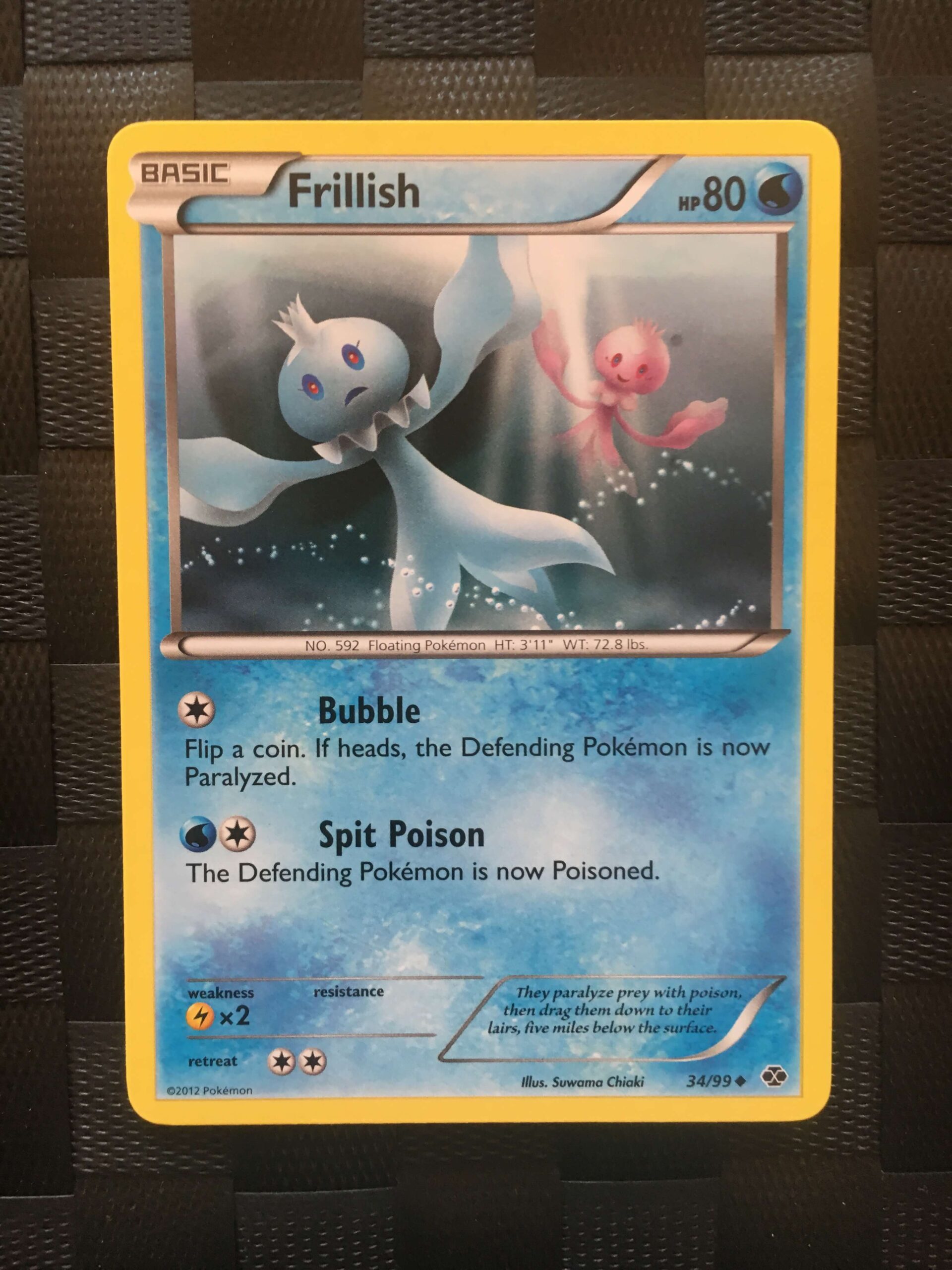 Frillish Uncommon Black & White: Next Destinies Frillish Uncommon Black & White: Next Destinies