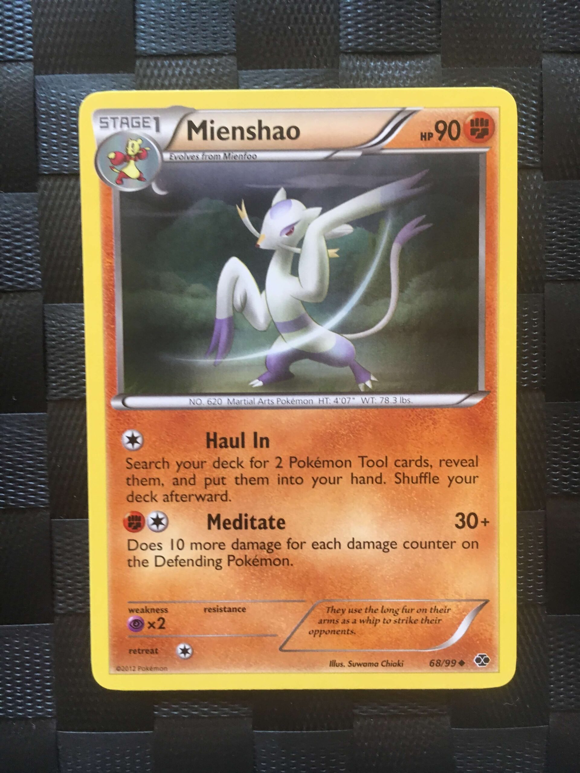 Mienshao Uncommon Black & White: Next Destinies Mienshao Uncommon Black & White: Next Destinies