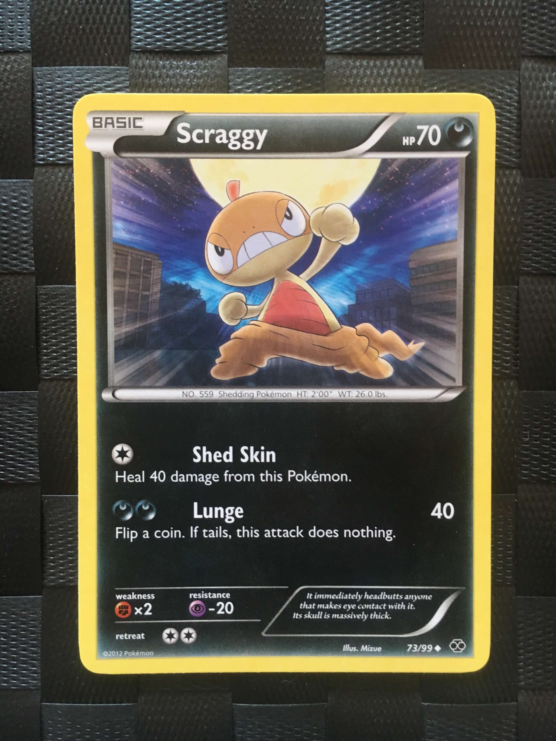 Scraggy Uncommon Black & White: Next Destinies Scraggy Uncommon Black & White: Next Destinies