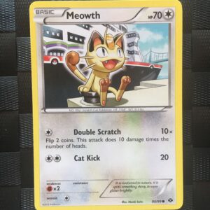 Meowth Common Black & White: Next Destinies